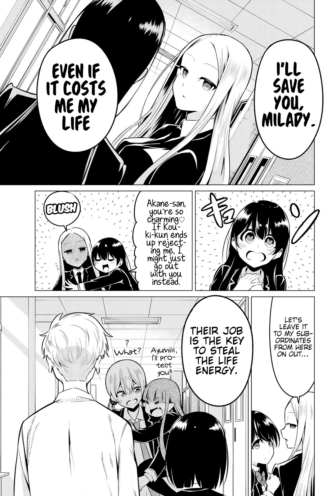 Sekai ka Kanojo ka Erabenai Chapter 33 - Page 8