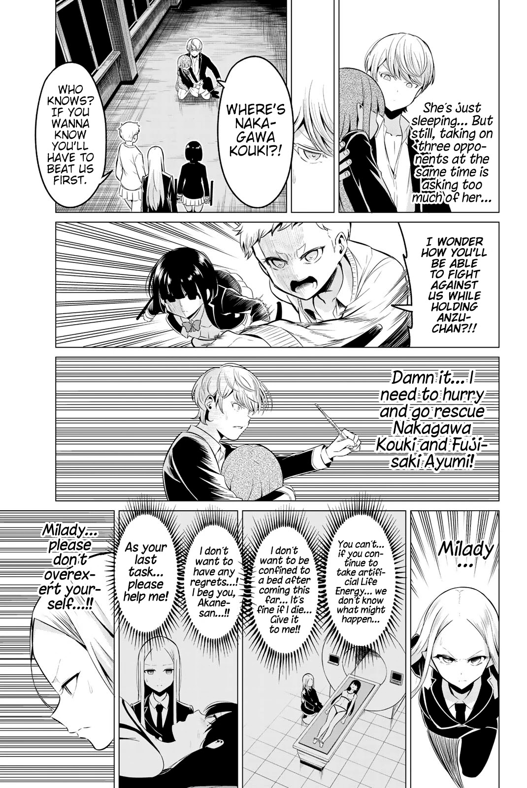 Sekai ka Kanojo ka Erabenai Chapter 34 - Page 13