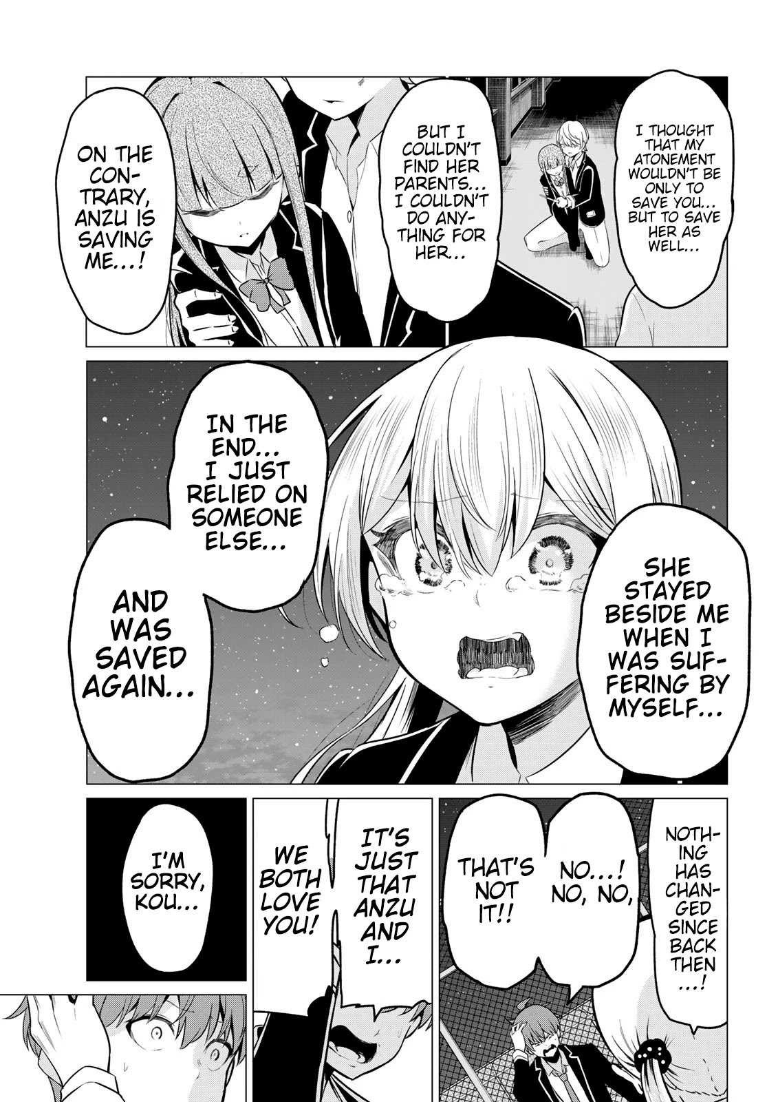 Sekai ka Kanojo ka Erabenai Chapter 35 - Page 34