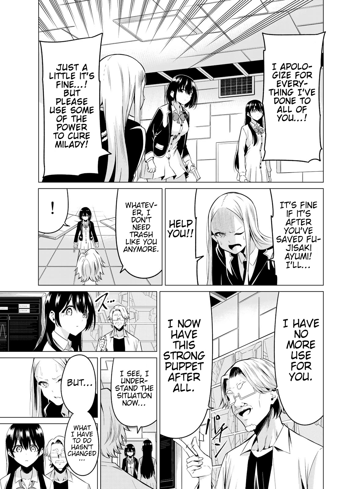 Sekai ka Kanojo ka Erabenai Chapter 37 - Page 12