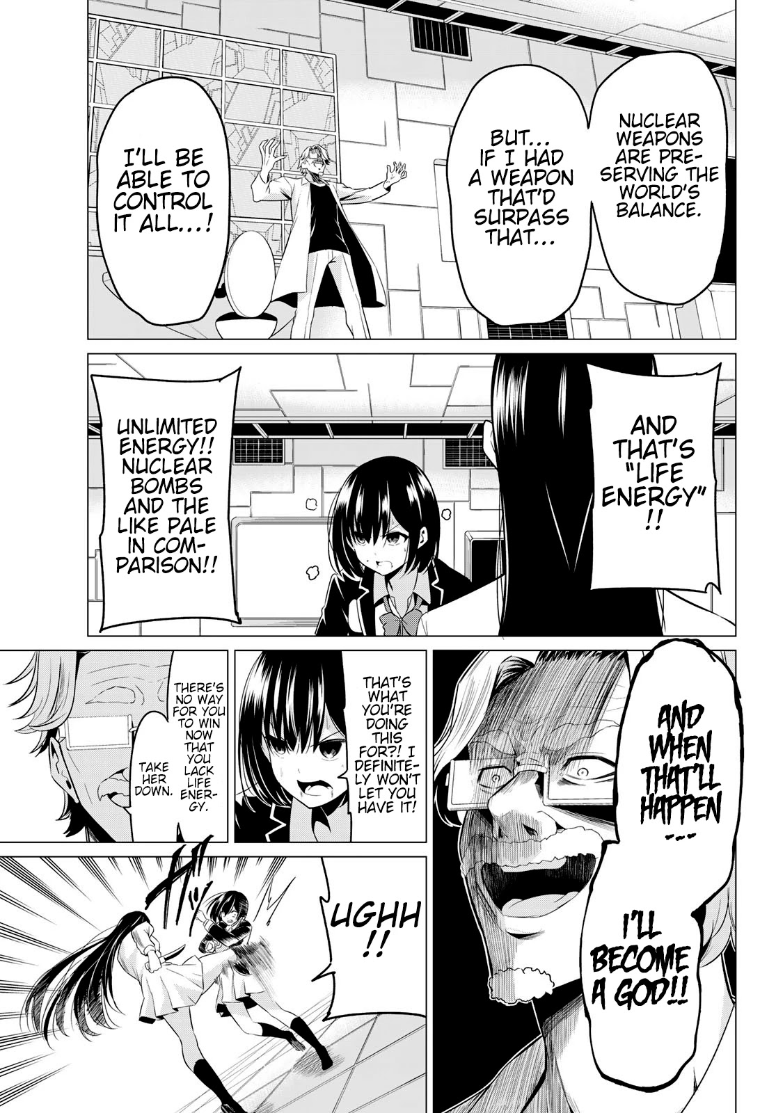 Sekai ka Kanojo ka Erabenai Chapter 38 - Page 8