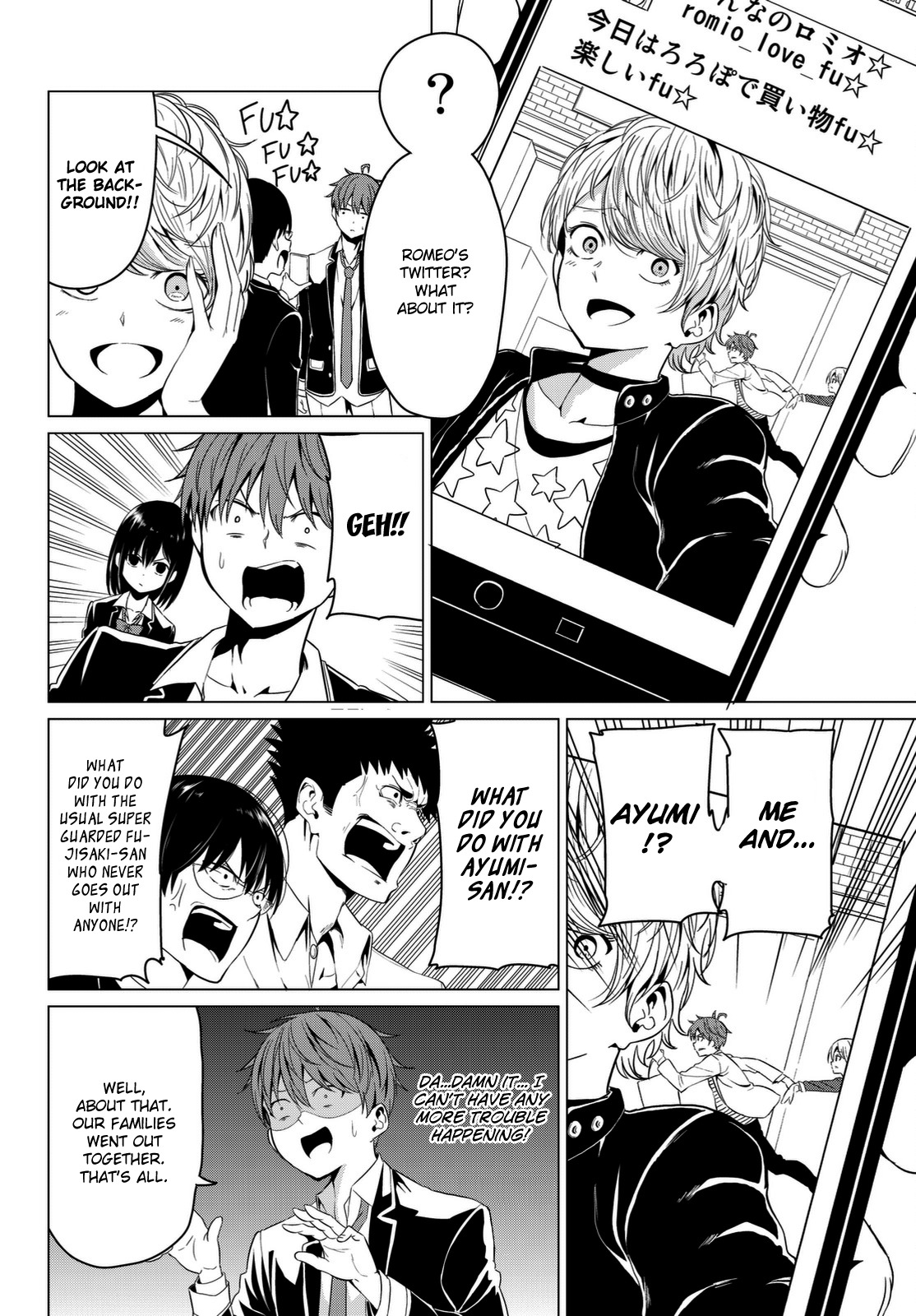 Sekai ka Kanojo ka Erabenai Chapter 4 - Page 13