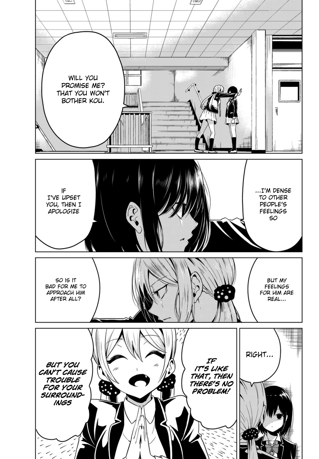 Sekai ka Kanojo ka Erabenai Chapter 4 - Page 31