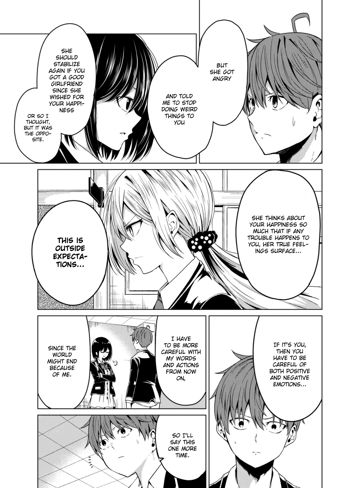 Sekai ka Kanojo ka Erabenai Chapter 4 - Page 35