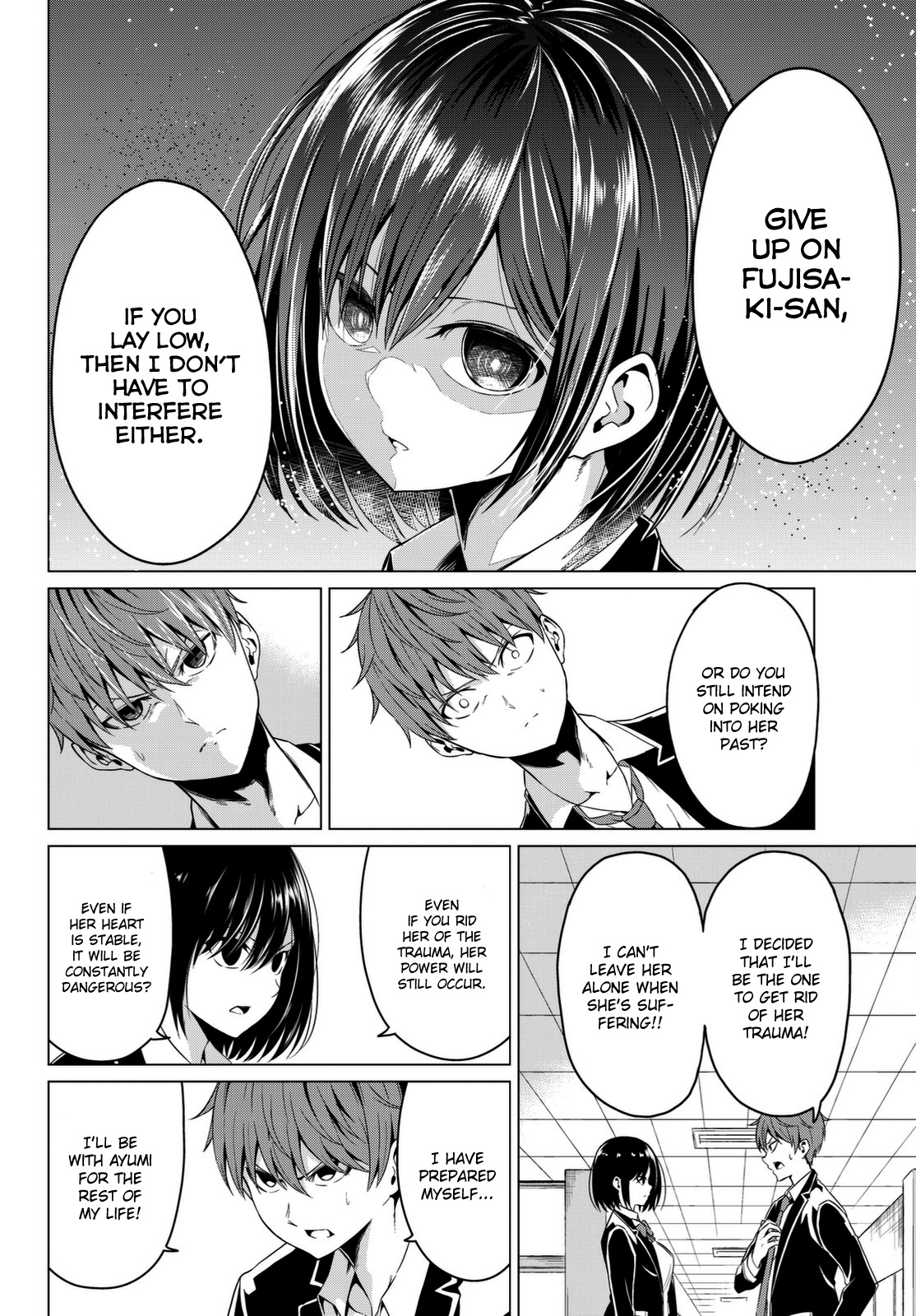 Sekai ka Kanojo ka Erabenai Chapter 4 - Page 36