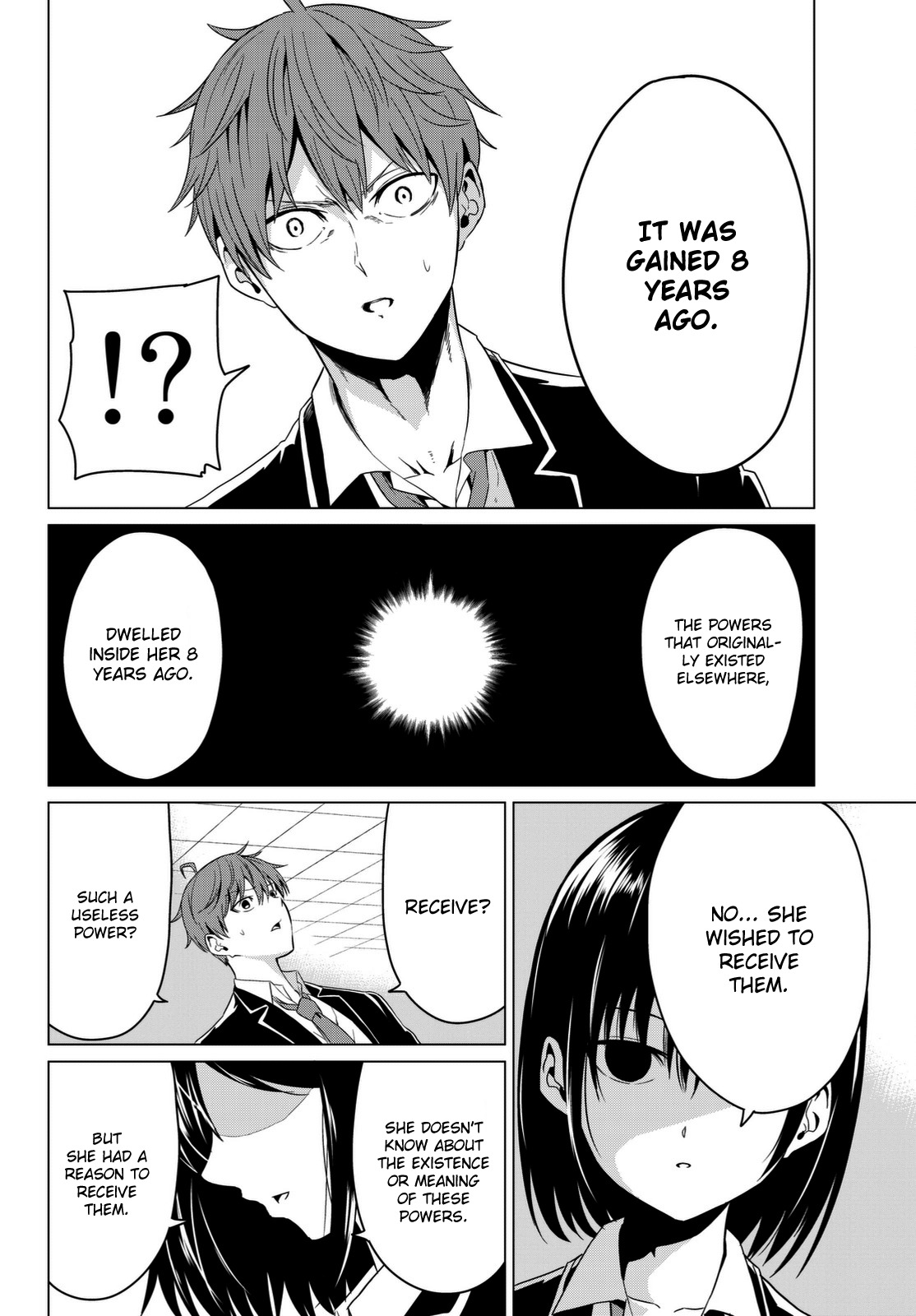 Sekai ka Kanojo ka Erabenai Chapter 4 - Page 38