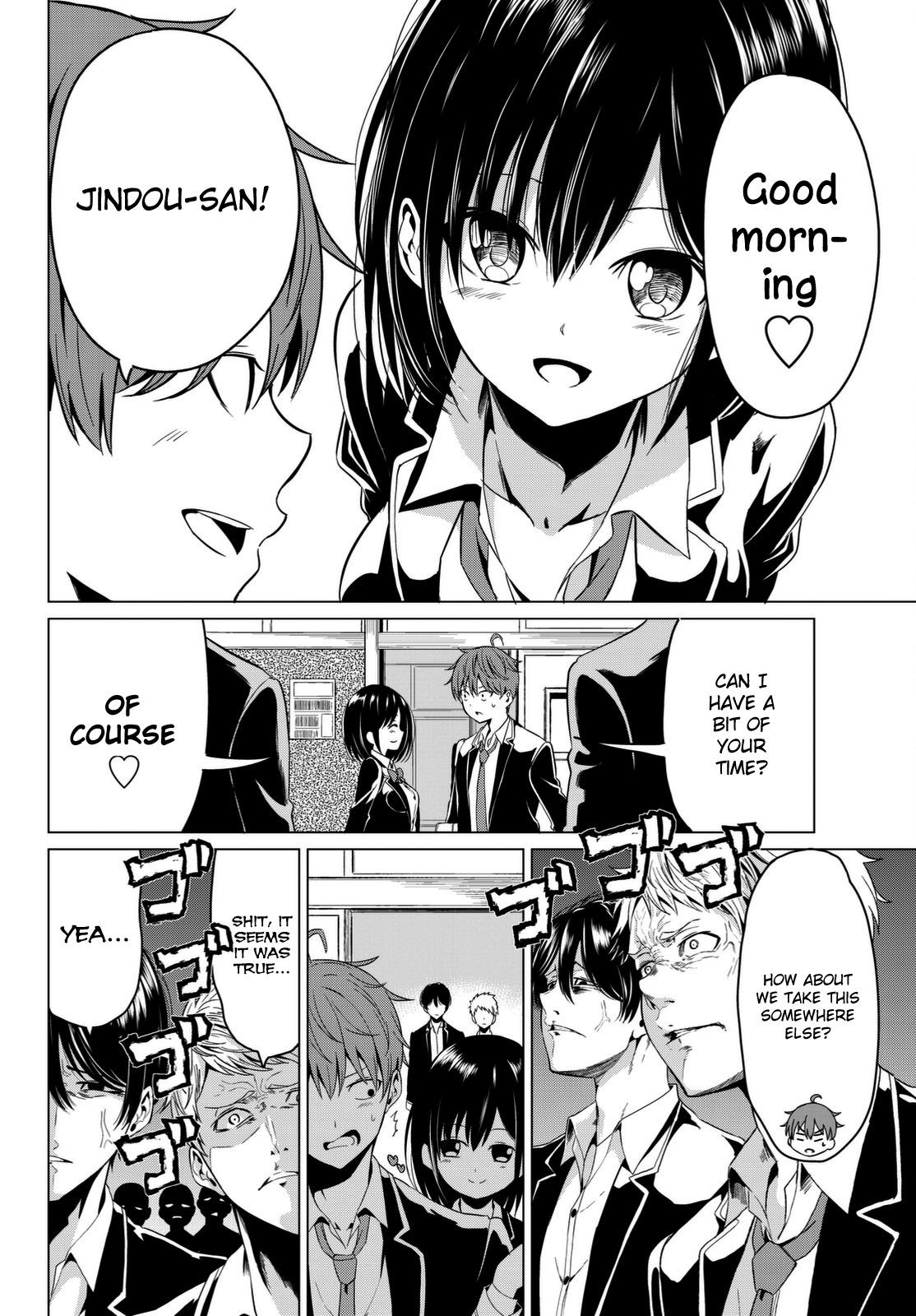 Sekai ka Kanojo ka Erabenai Chapter 4 - Page 9