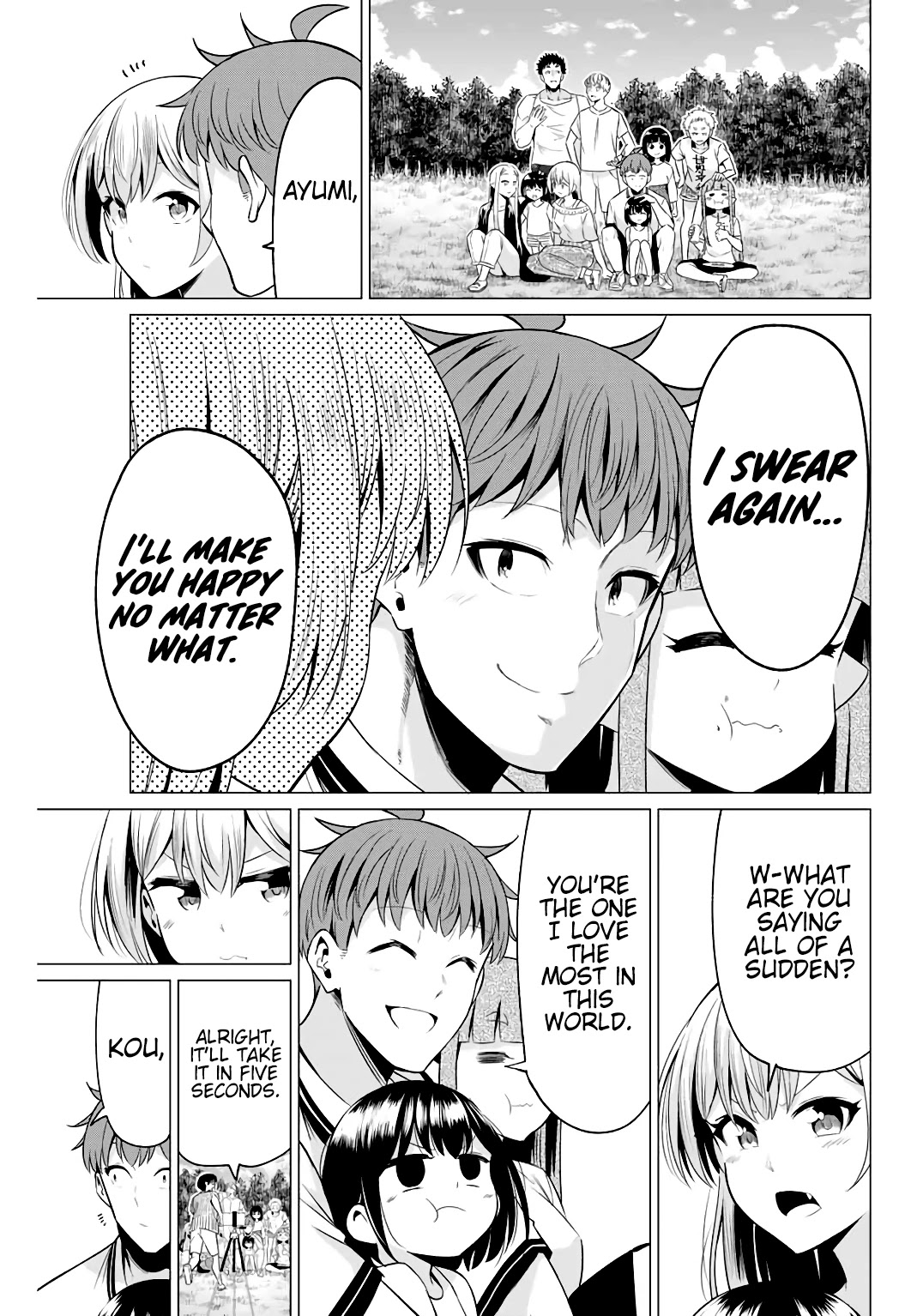 Sekai ka Kanojo ka Erabenai Chapter 40.5 - Page 14