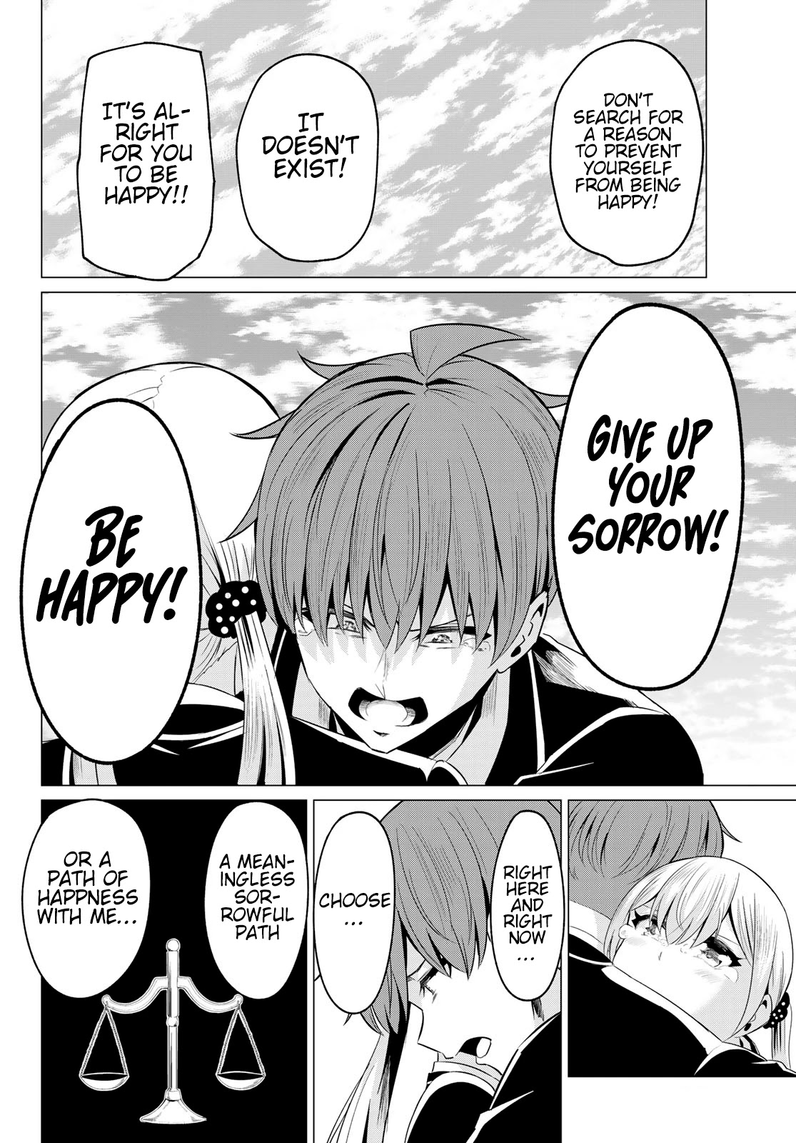 Sekai ka Kanojo ka Erabenai Chapter 40 - Page 22