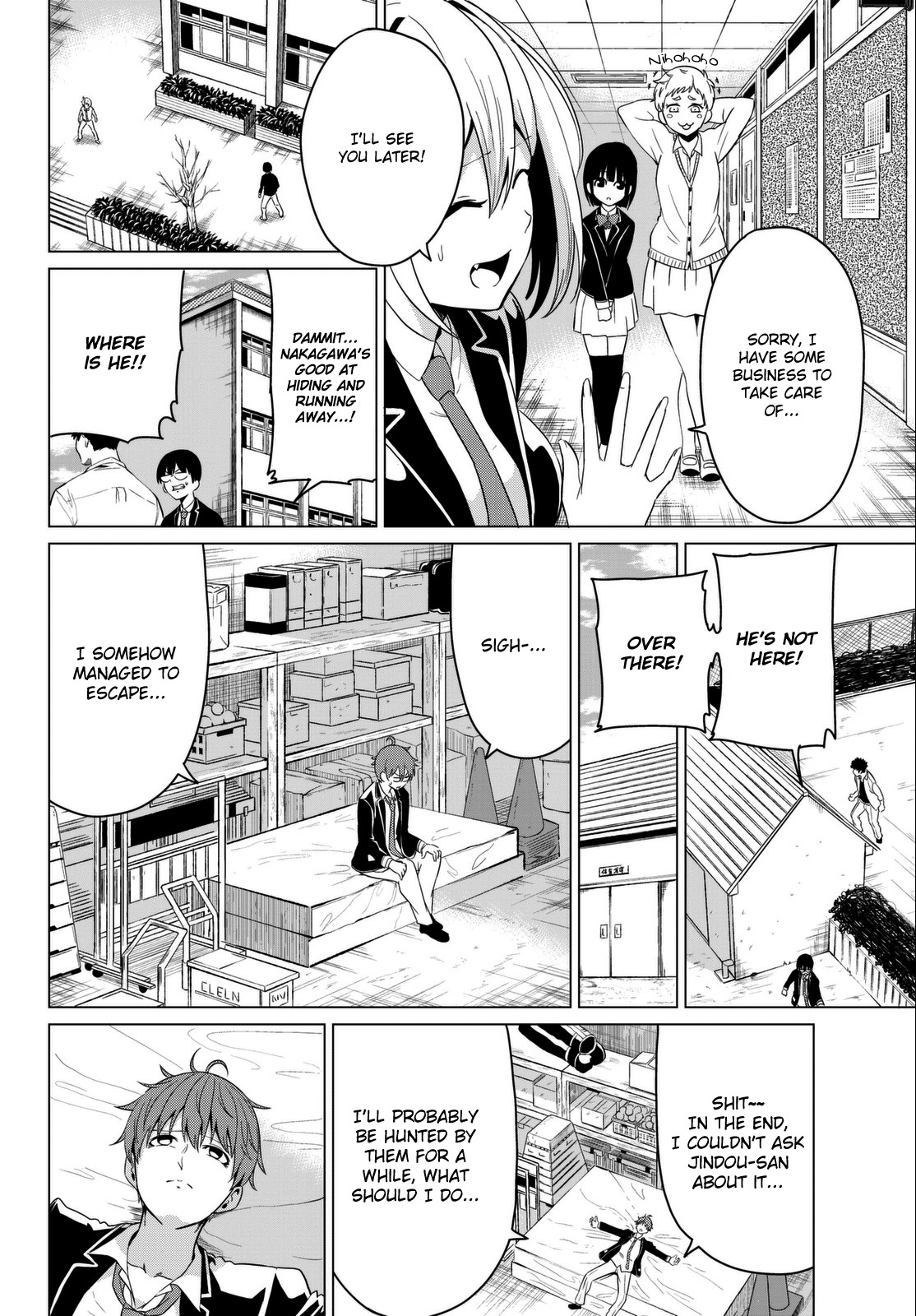 Sekai ka Kanojo ka Erabenai Chapter 5 - Page 23