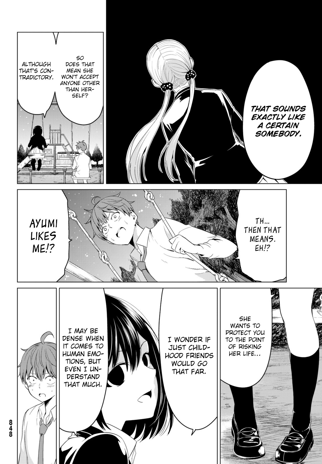 Sekai ka Kanojo ka Erabenai Chapter 6 - Page 32