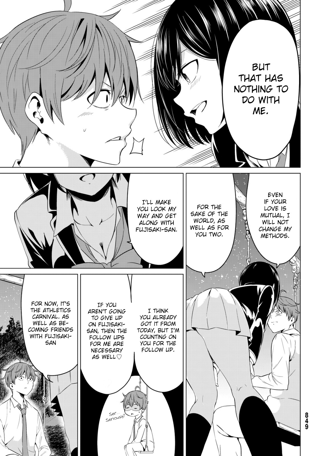 Sekai ka Kanojo ka Erabenai Chapter 6 - Page 33