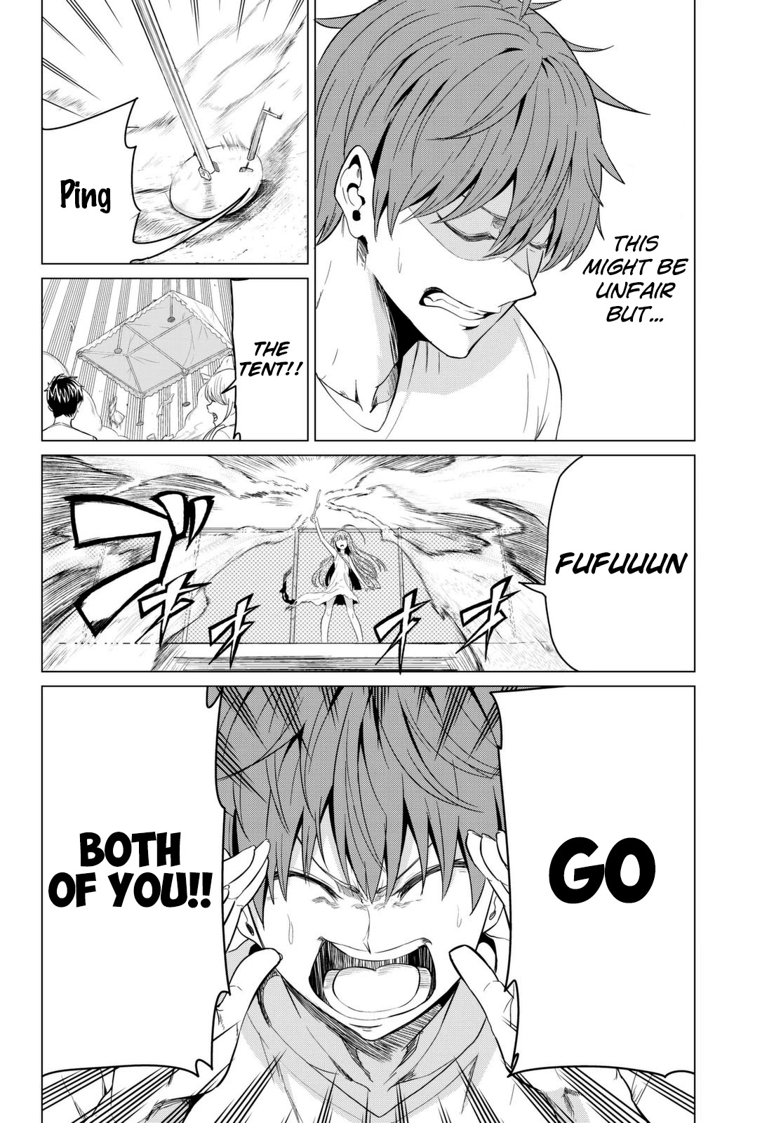 Sekai ka Kanojo ka Erabenai Chapter 8 - Page 36