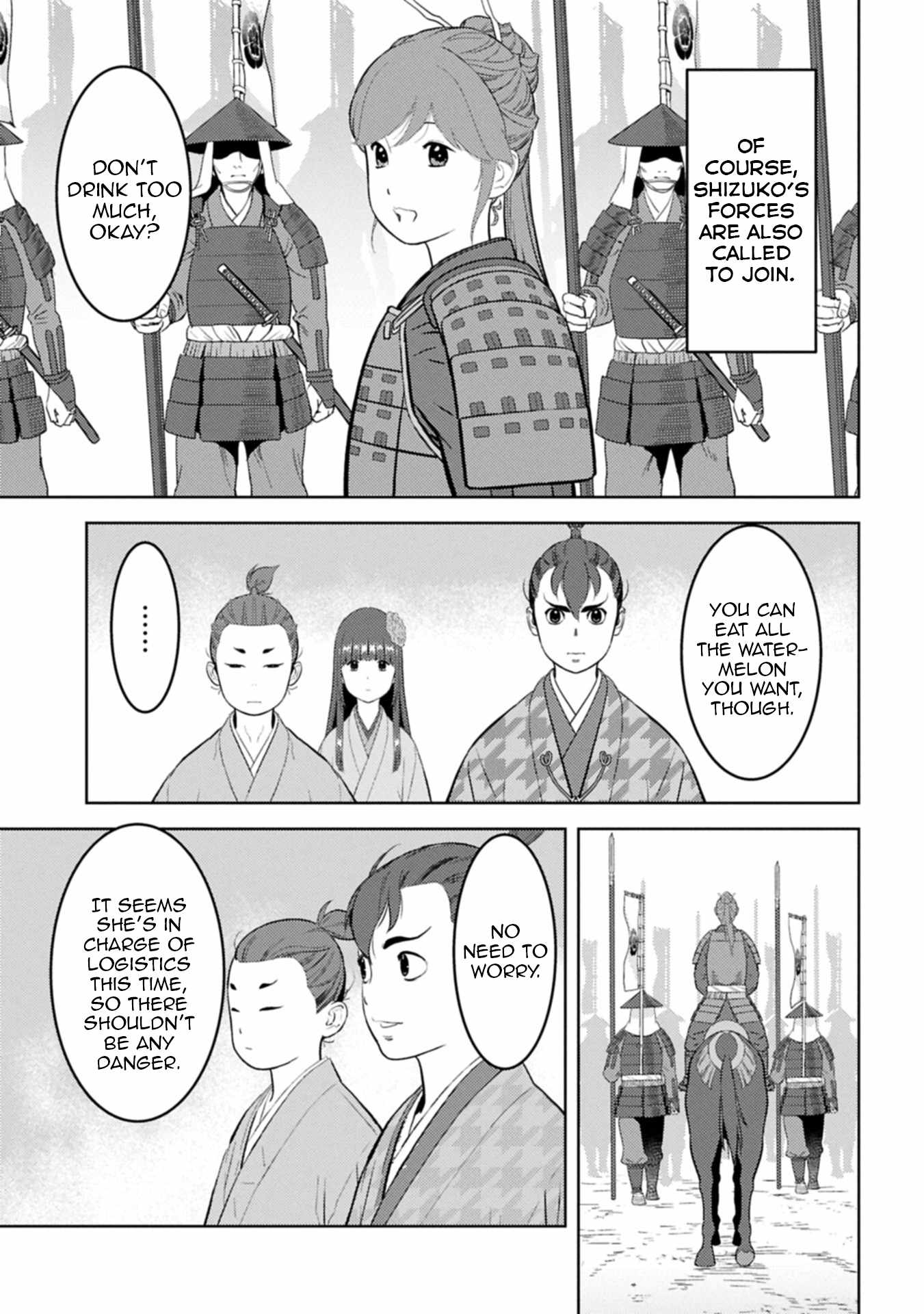 Sengoku Komachi Kuroutan: Noukou Giga Chapter 95 - Page 30