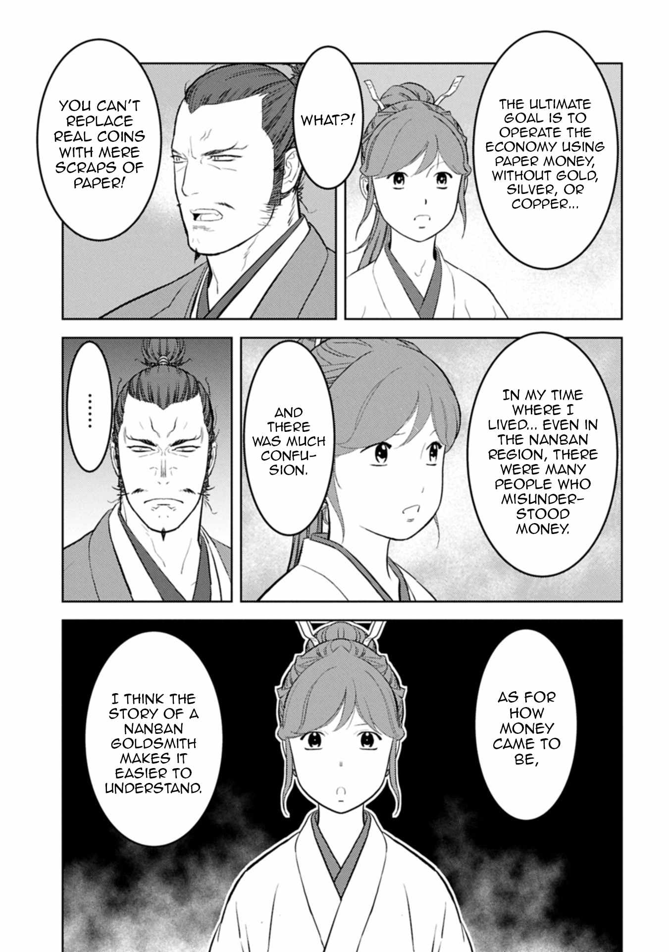 Sengoku Komachi Kuroutan: Noukou Giga Chapter 95 - Page 10