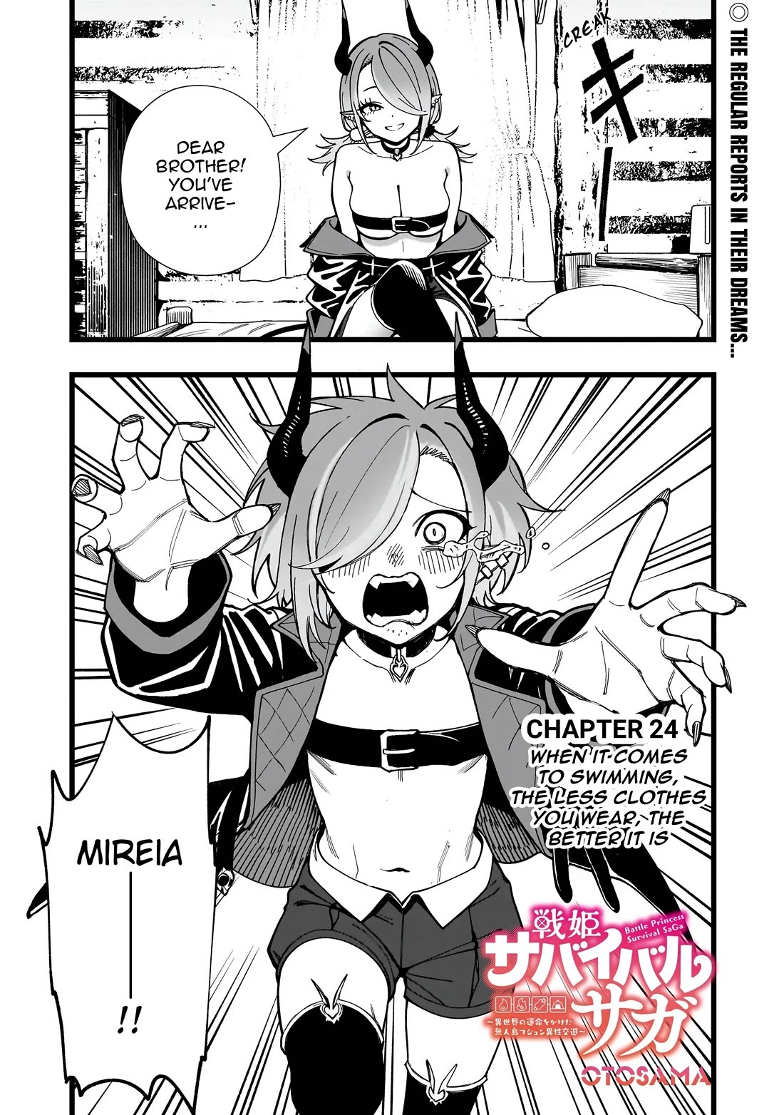 Senki Survival Saga: Isekai no Unmei o Kaketa Mujintou Fujun Iseikouyuu Chapter 24 - Page 1