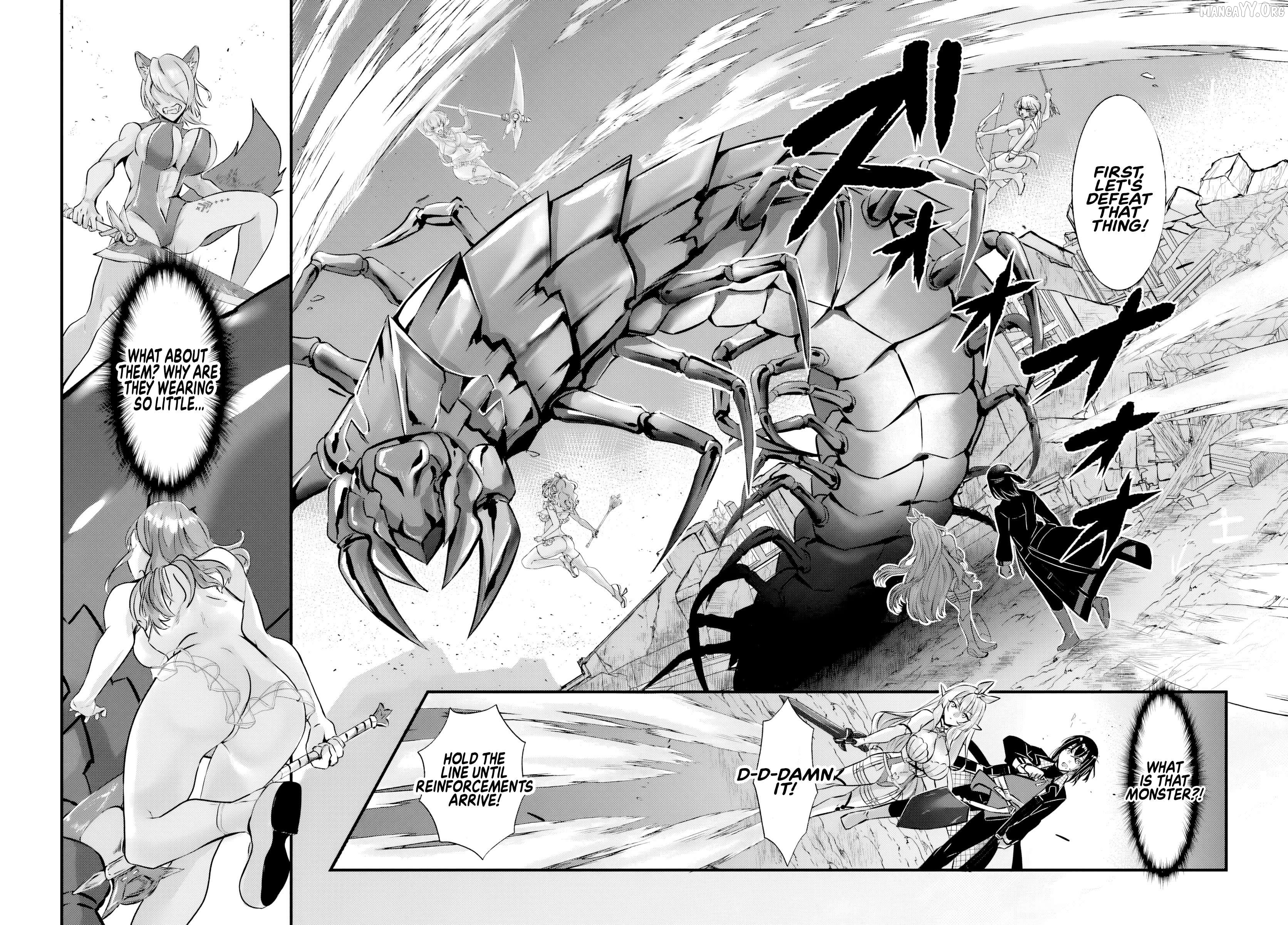 Sen’otome-tachi to Kizuku Moto-Teihen Murabito no Saikyō Hāremu: Sūmannin no Onna ni Taishi, Otoko wa Ore Hitori Chapter 1 - Page 12