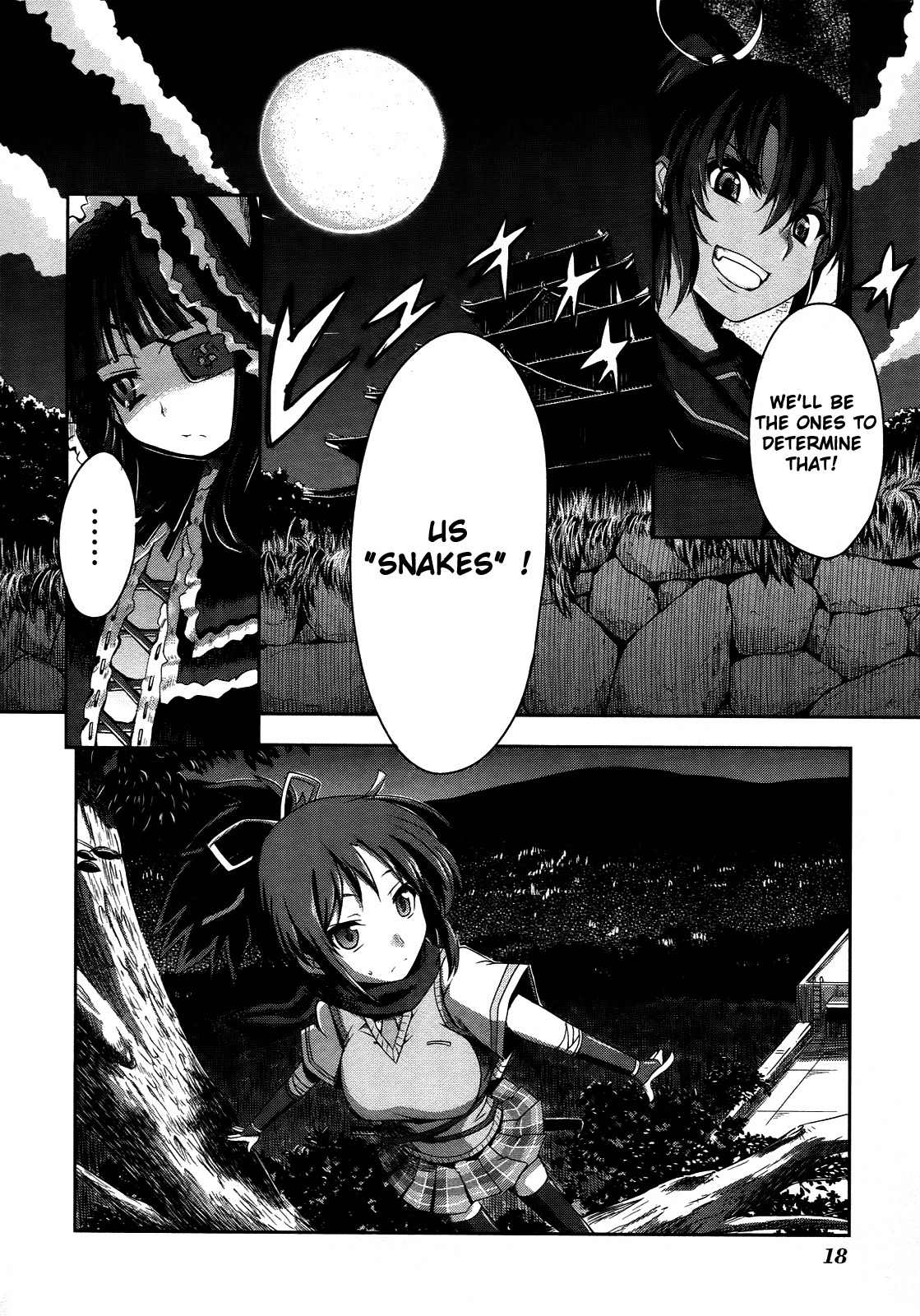 Senran Kagura – Guren no Hebi Chapter 1 - Page 19