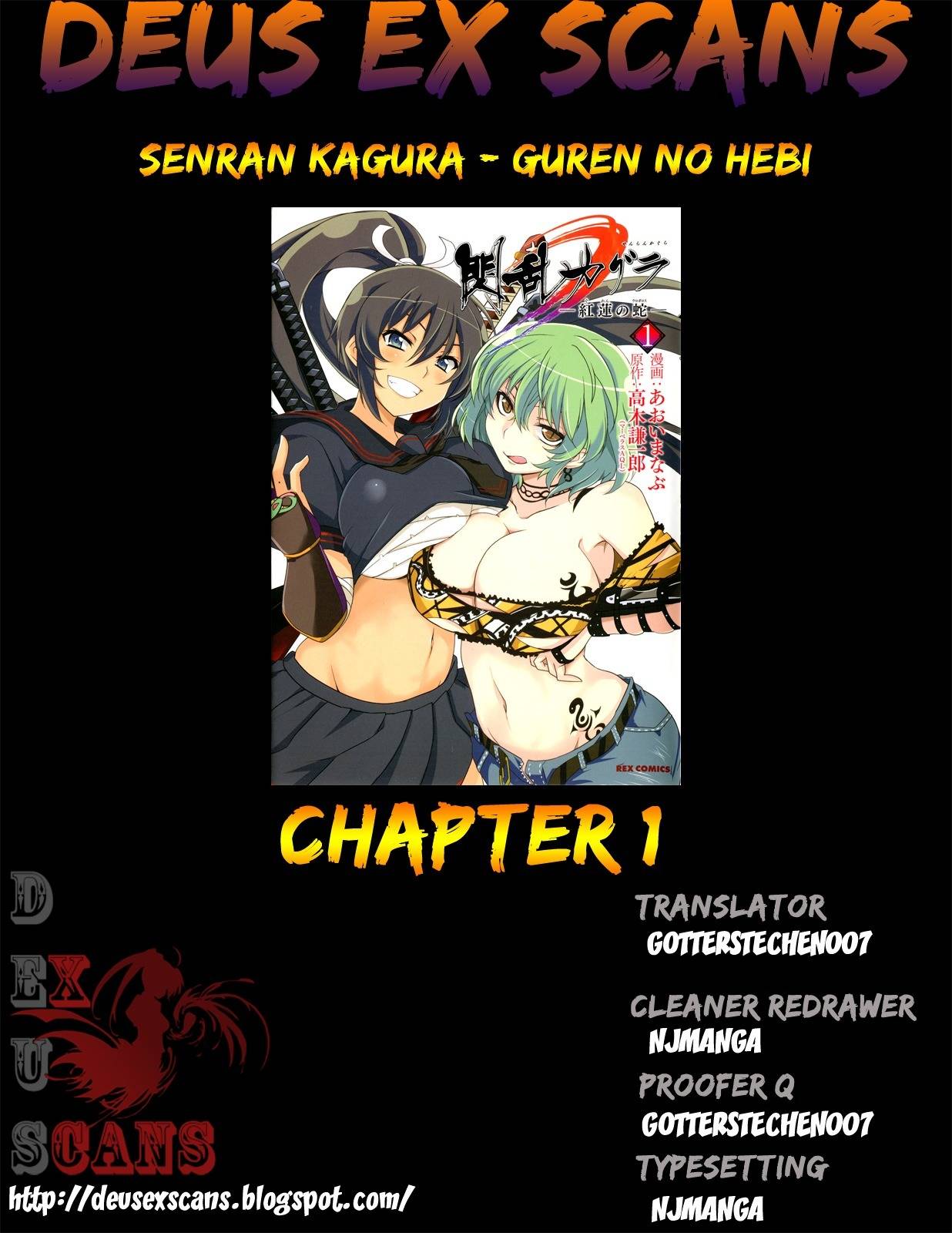 Senran Kagura – Guren no Hebi Chapter 1 - Page 22