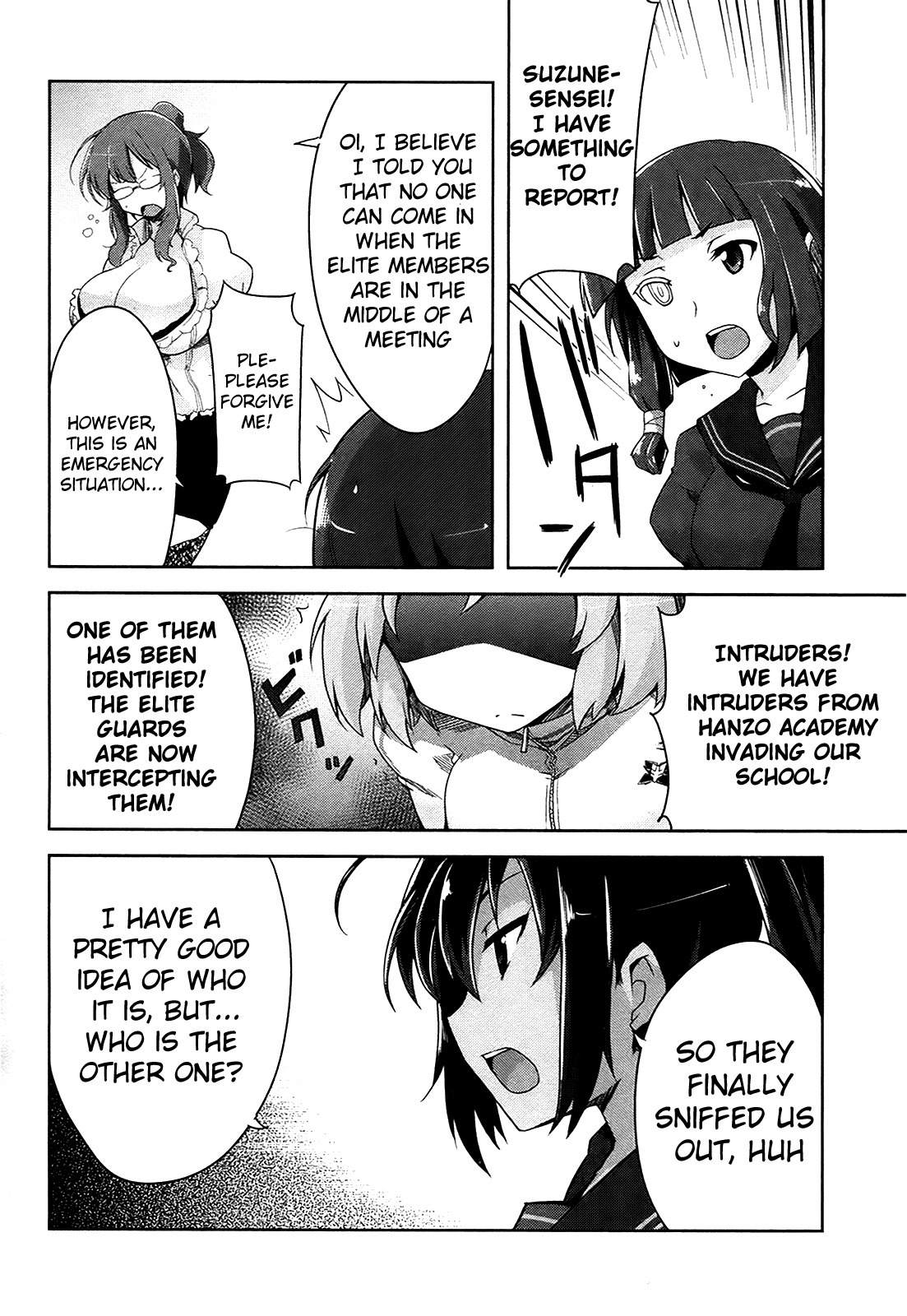 Senran Kagura – Guren no Hebi Chapter 13 - Page 15