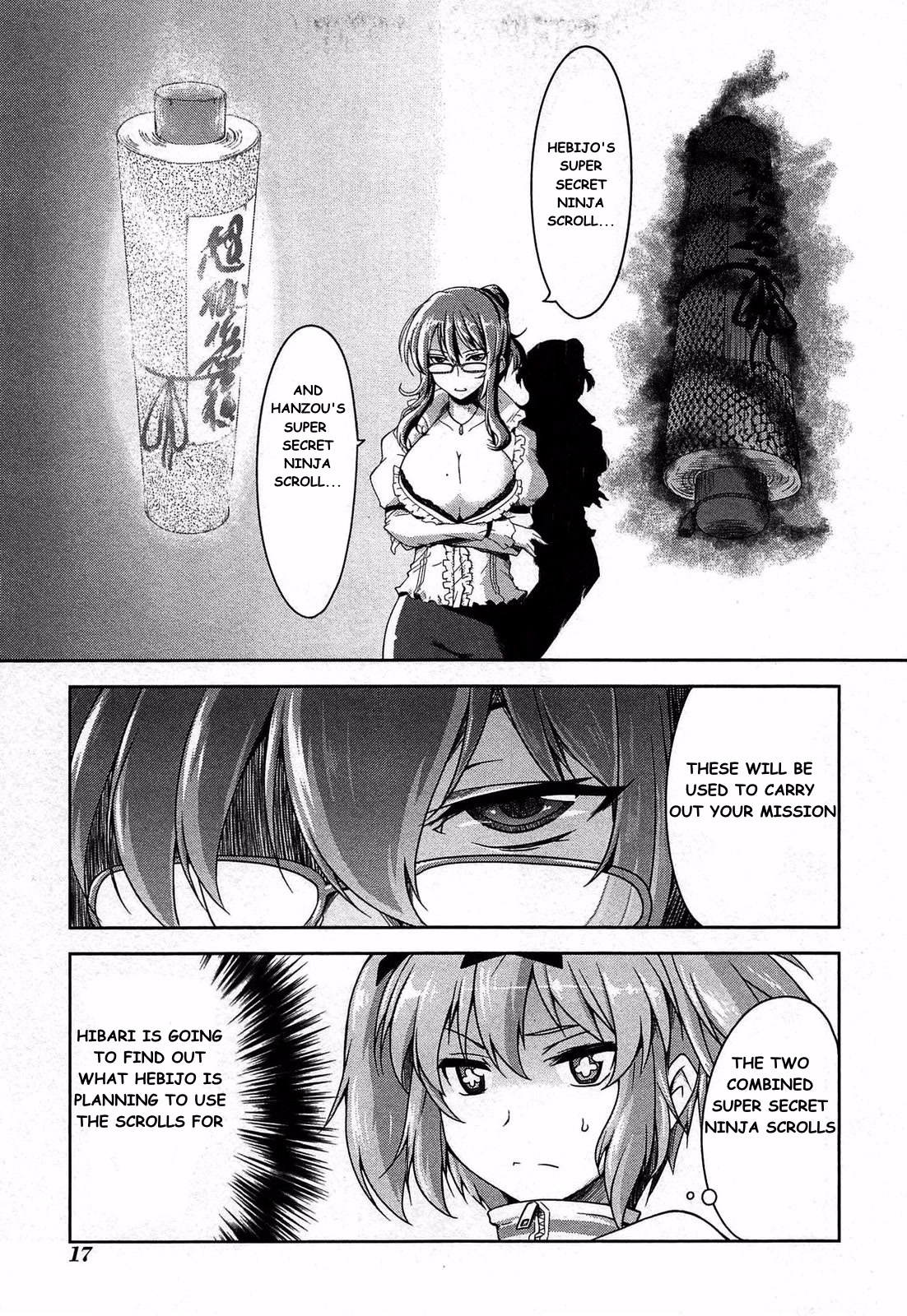 Senran Kagura – Guren no Hebi Chapter 17 - Page 1