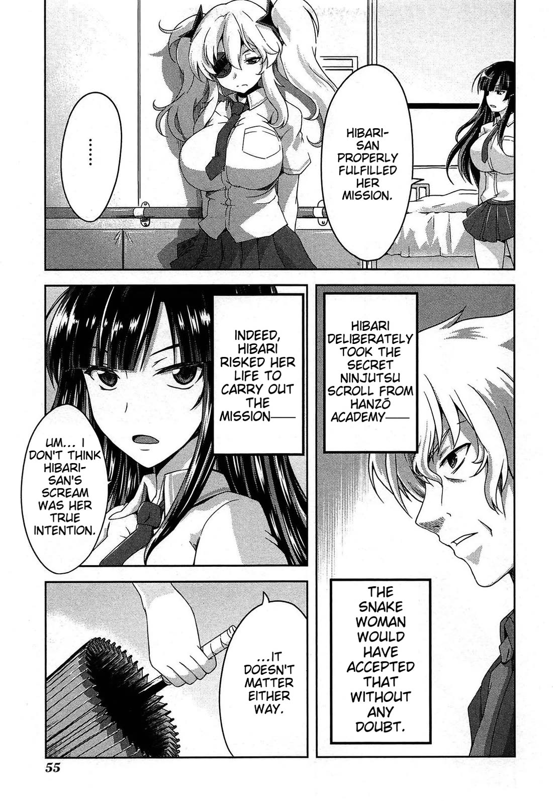 Senran Kagura – Guren no Hebi Chapter 18 - Page 22