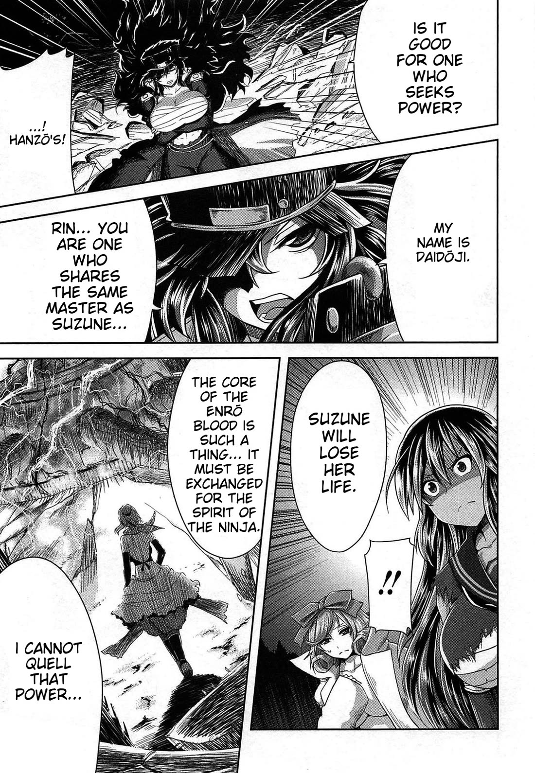 Senran Kagura – Guren no Hebi Chapter 22 - Page 17