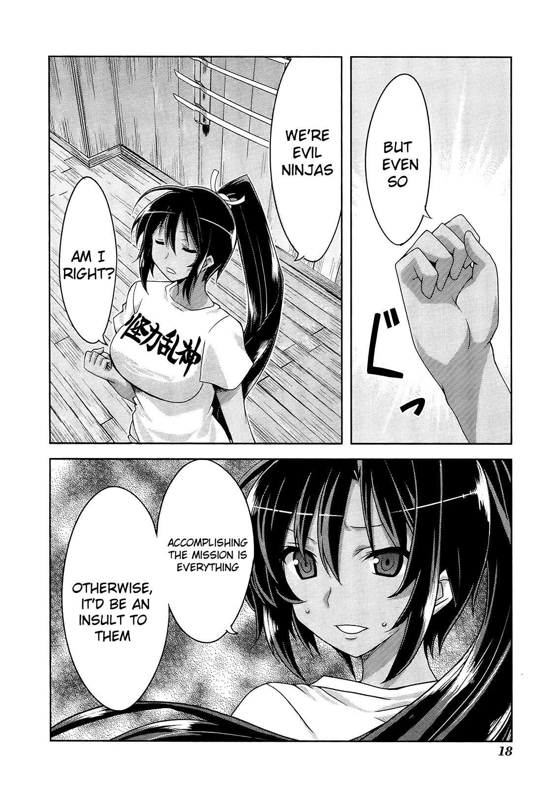 Senran Kagura – Guren no Hebi Chapter 8 - Page 22