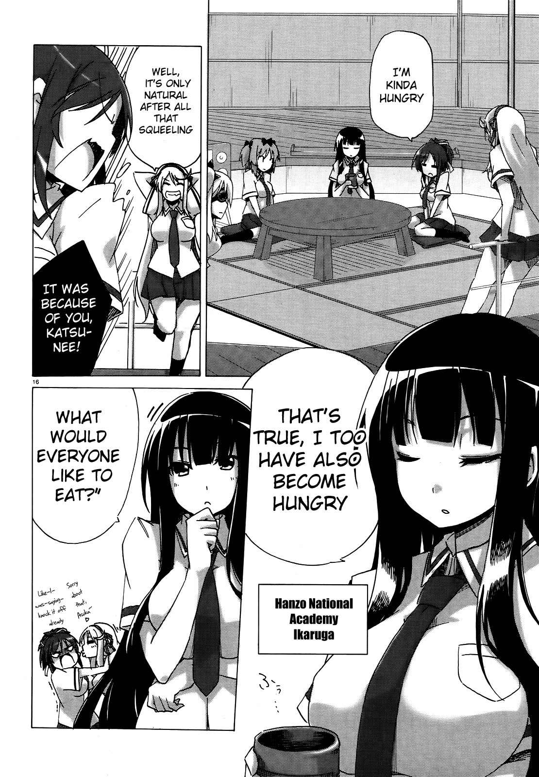 Senran Kagura – Shoujotachi no Shinei Chapter 1 - Page 15