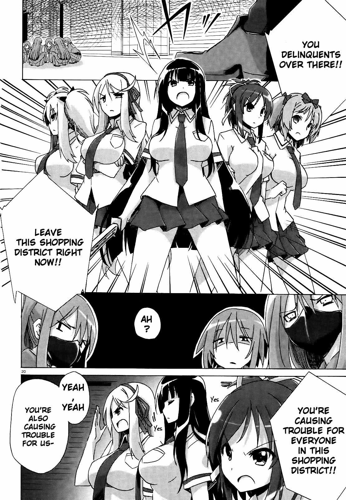 Senran Kagura – Shoujotachi no Shinei Chapter 1 - Page 19