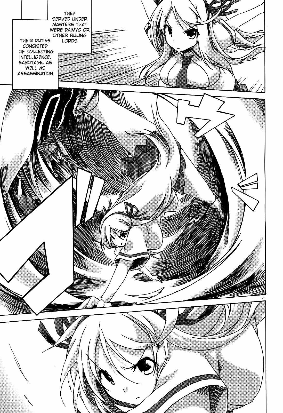 Senran Kagura – Shoujotachi no Shinei Chapter 1 - Page 23