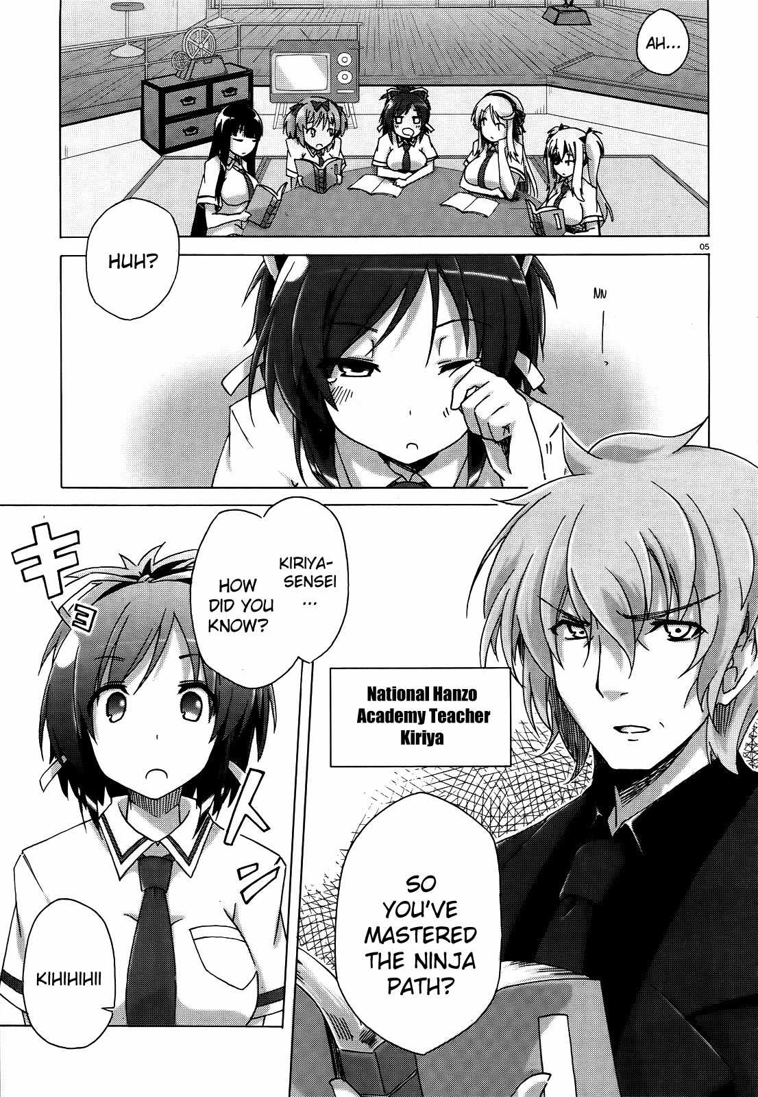 Senran Kagura – Shoujotachi no Shinei Chapter 1 - Page 4