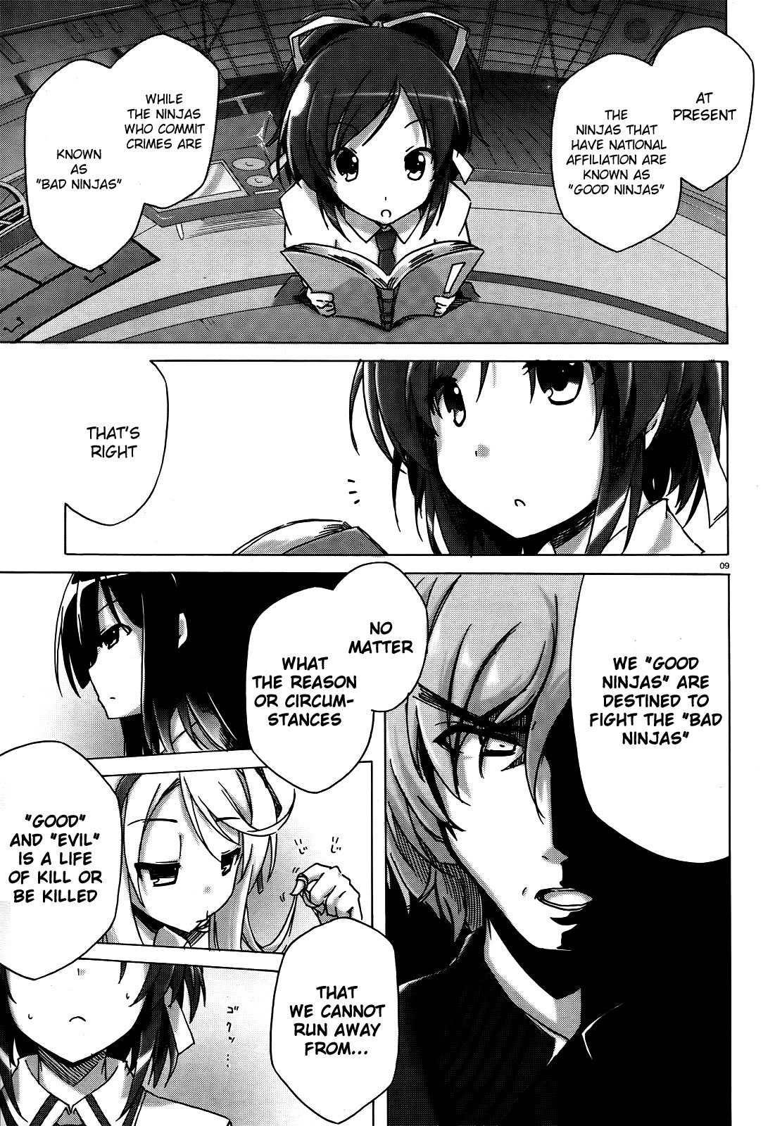 Senran Kagura – Shoujotachi no Shinei Chapter 1 - Page 8