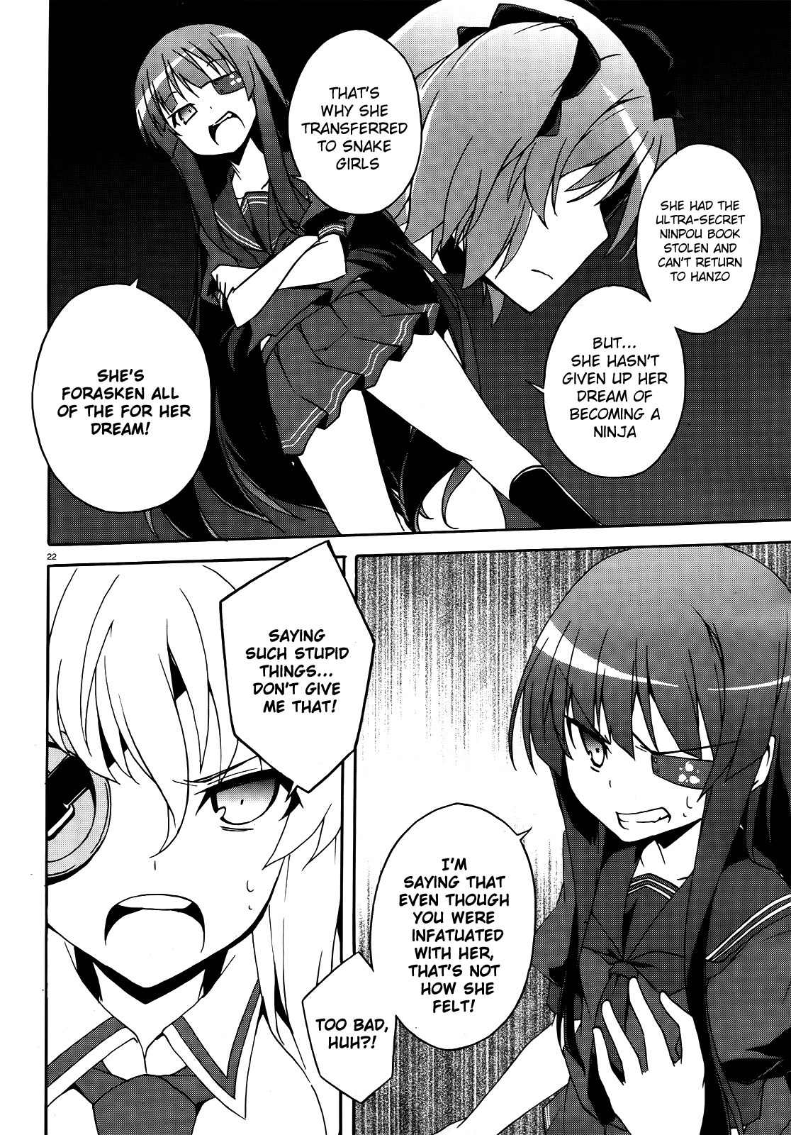 Senran Kagura – Shoujotachi no Shinei Chapter 11 - Page 22