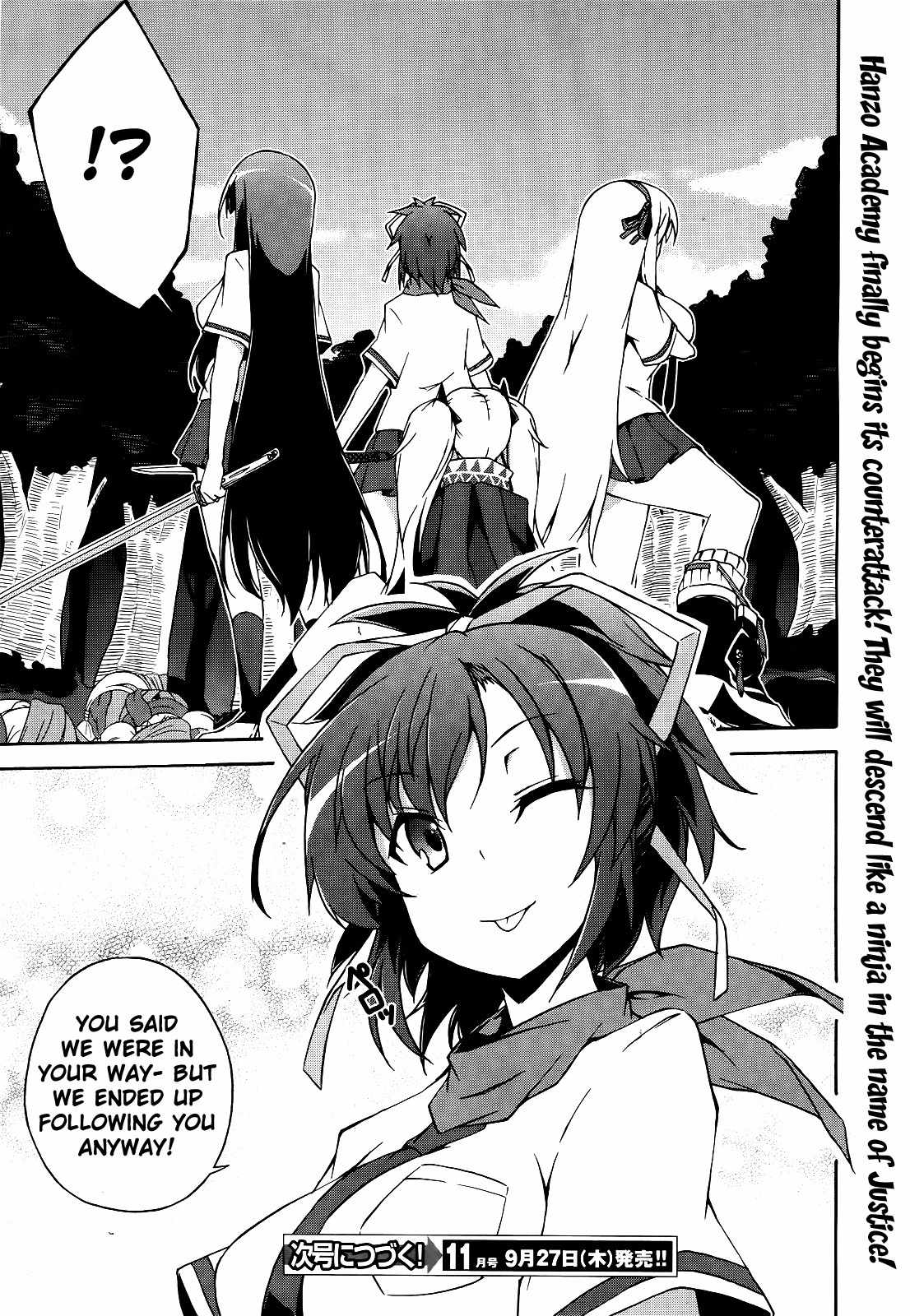 Senran Kagura – Shoujotachi no Shinei Chapter 12 - Page 15