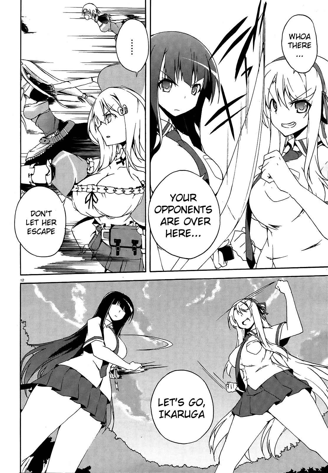 Senran Kagura – Shoujotachi no Shinei Chapter 13 - Page 11