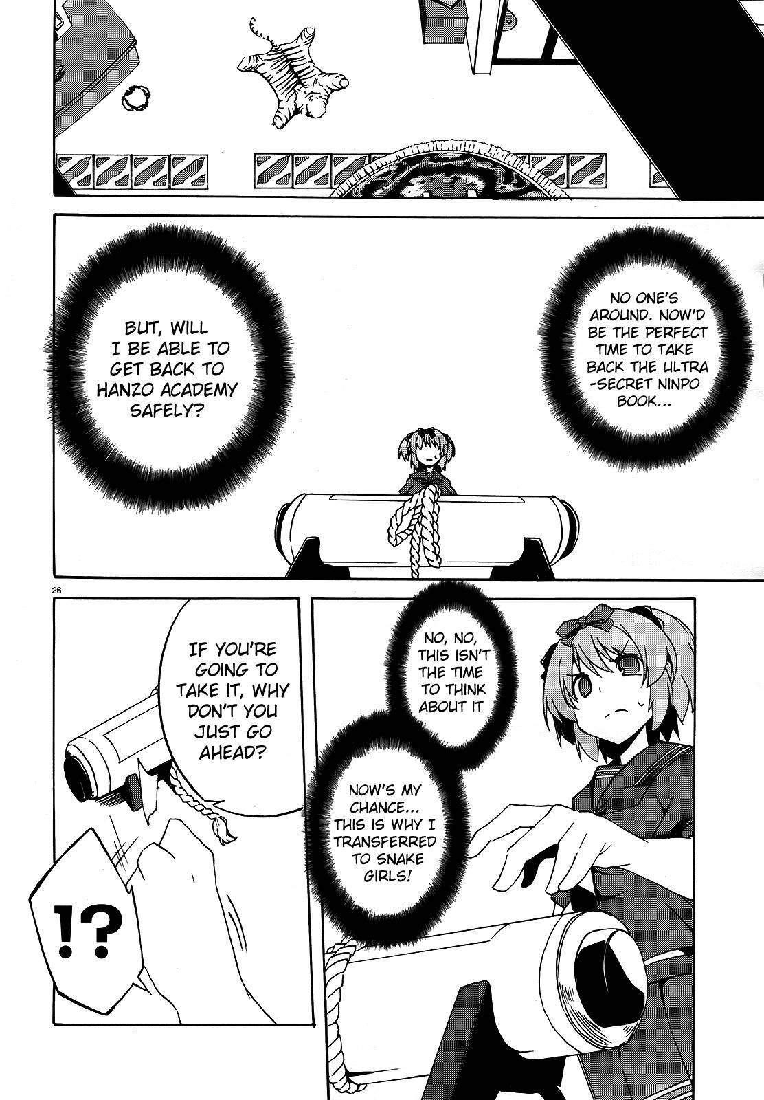 Senran Kagura – Shoujotachi no Shinei Chapter 13 - Page 25