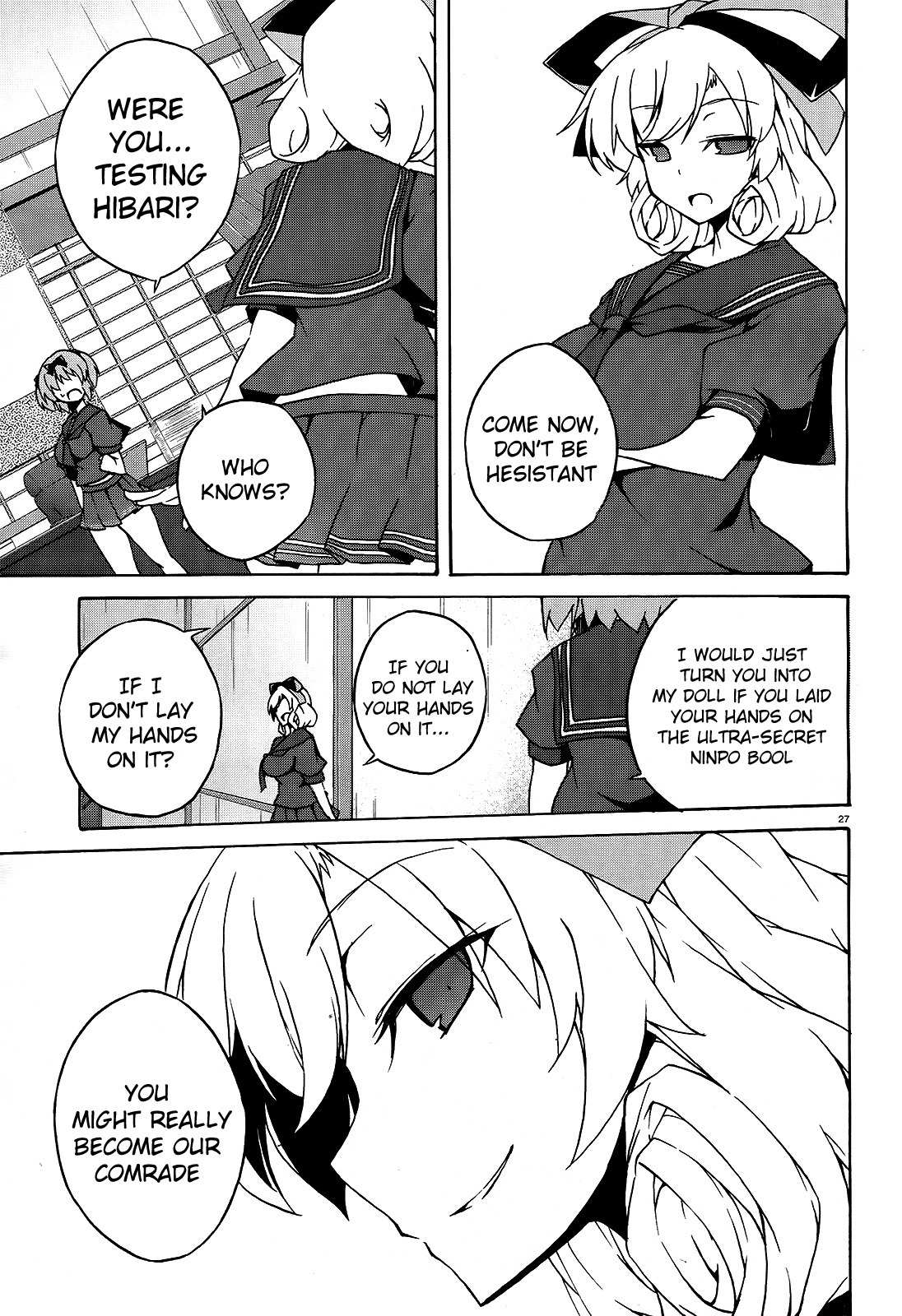 Senran Kagura – Shoujotachi no Shinei Chapter 13 - Page 26