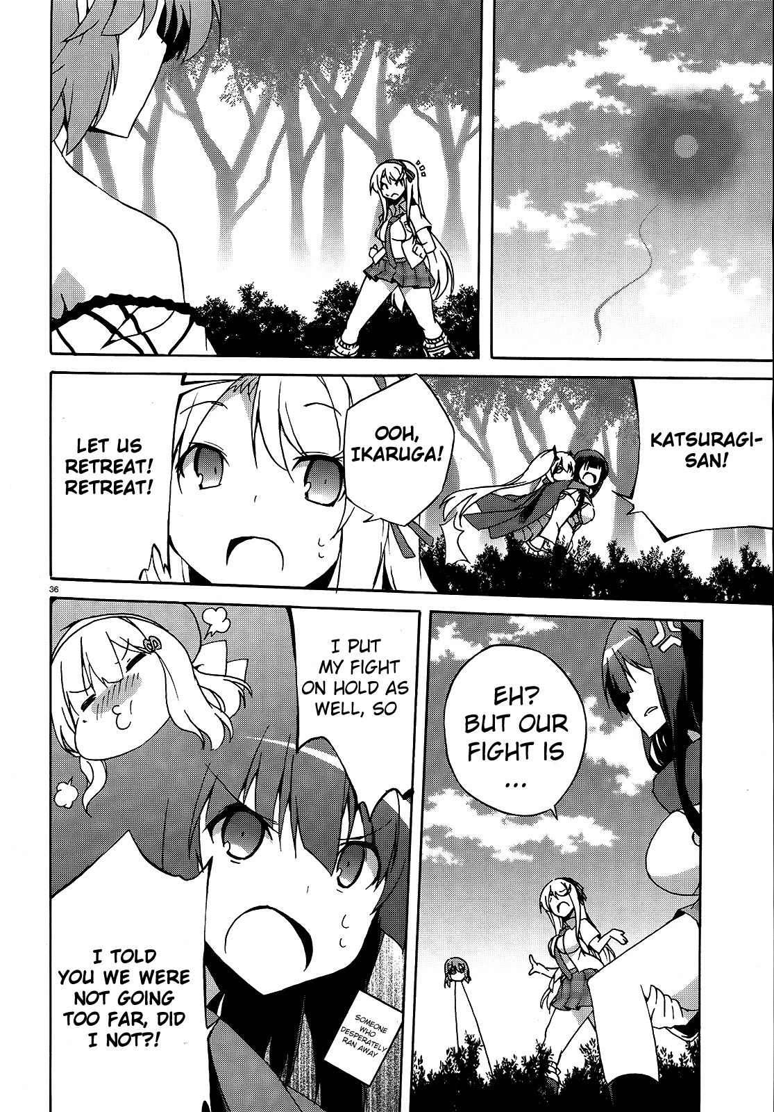 Senran Kagura – Shoujotachi no Shinei Chapter 13 - Page 35