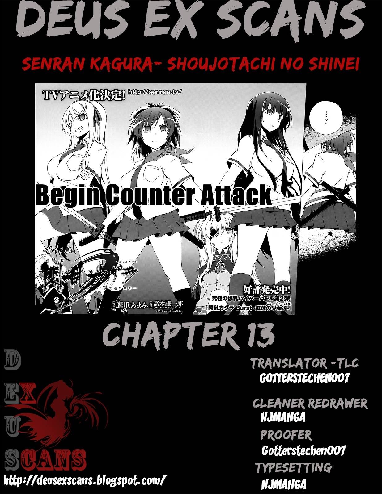Senran Kagura – Shoujotachi no Shinei Chapter 13 - Page 38