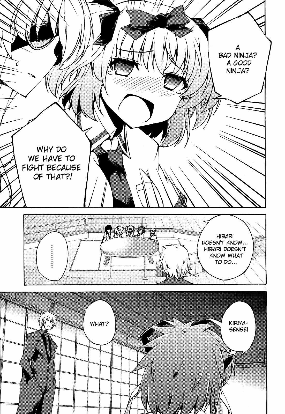 Senran Kagura – Shoujotachi no Shinei Chapter 14 - Page 11