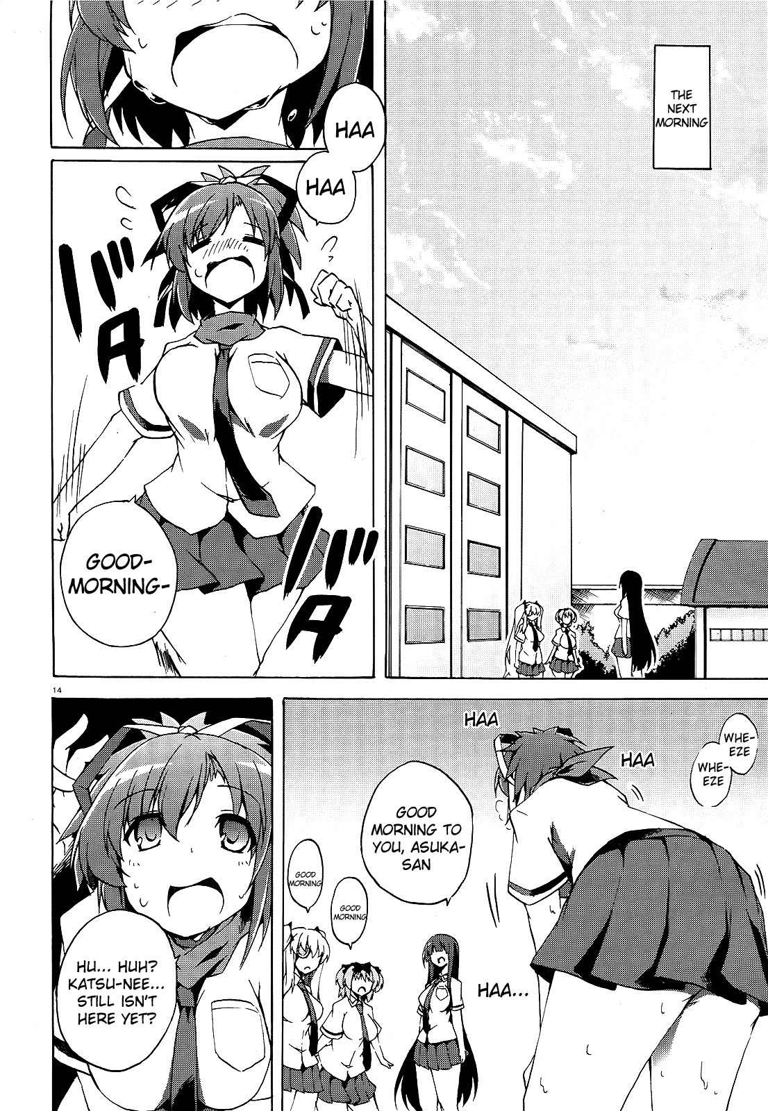 Senran Kagura – Shoujotachi no Shinei Chapter 14 - Page 14