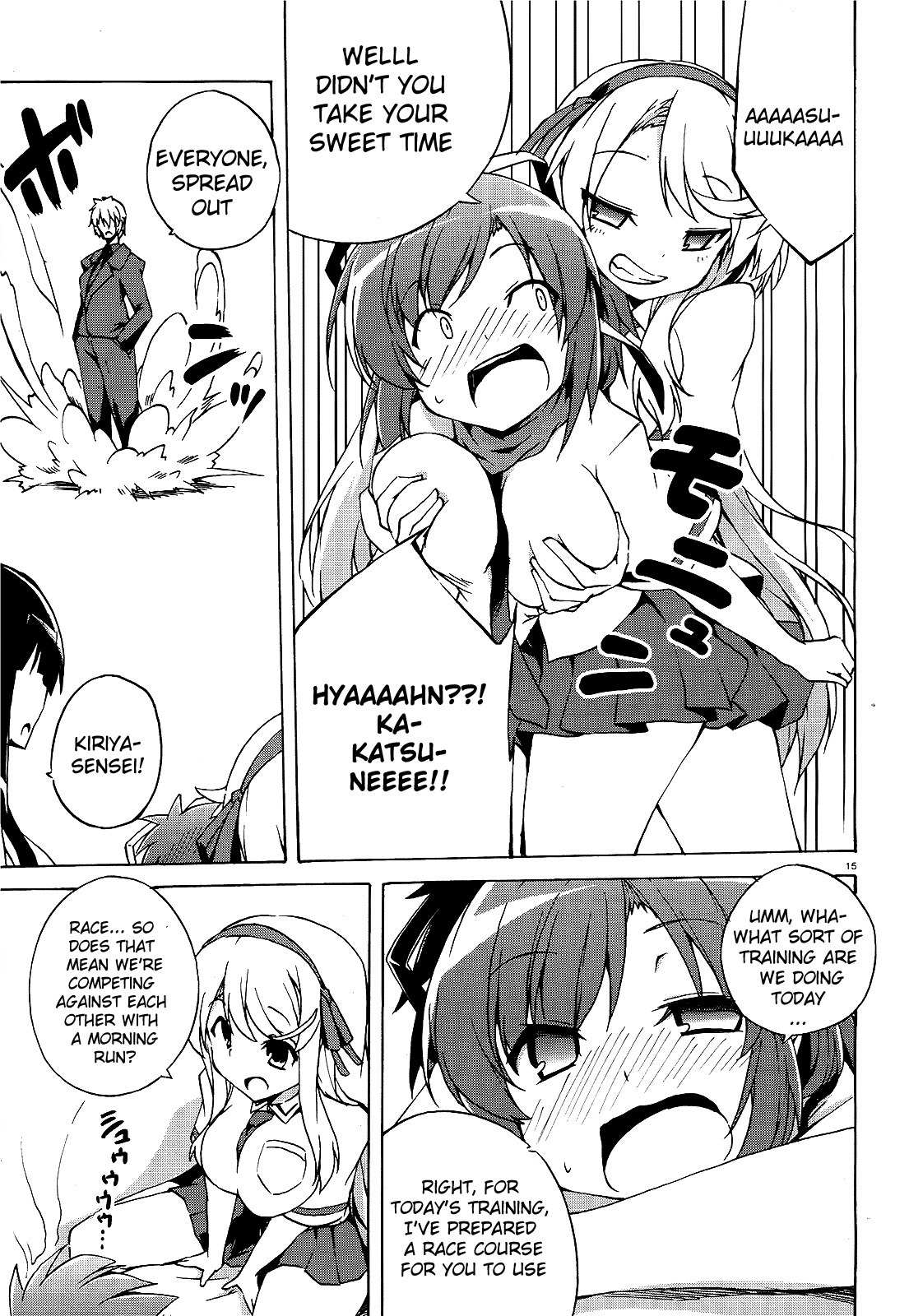 Senran Kagura – Shoujotachi no Shinei Chapter 14 - Page 15