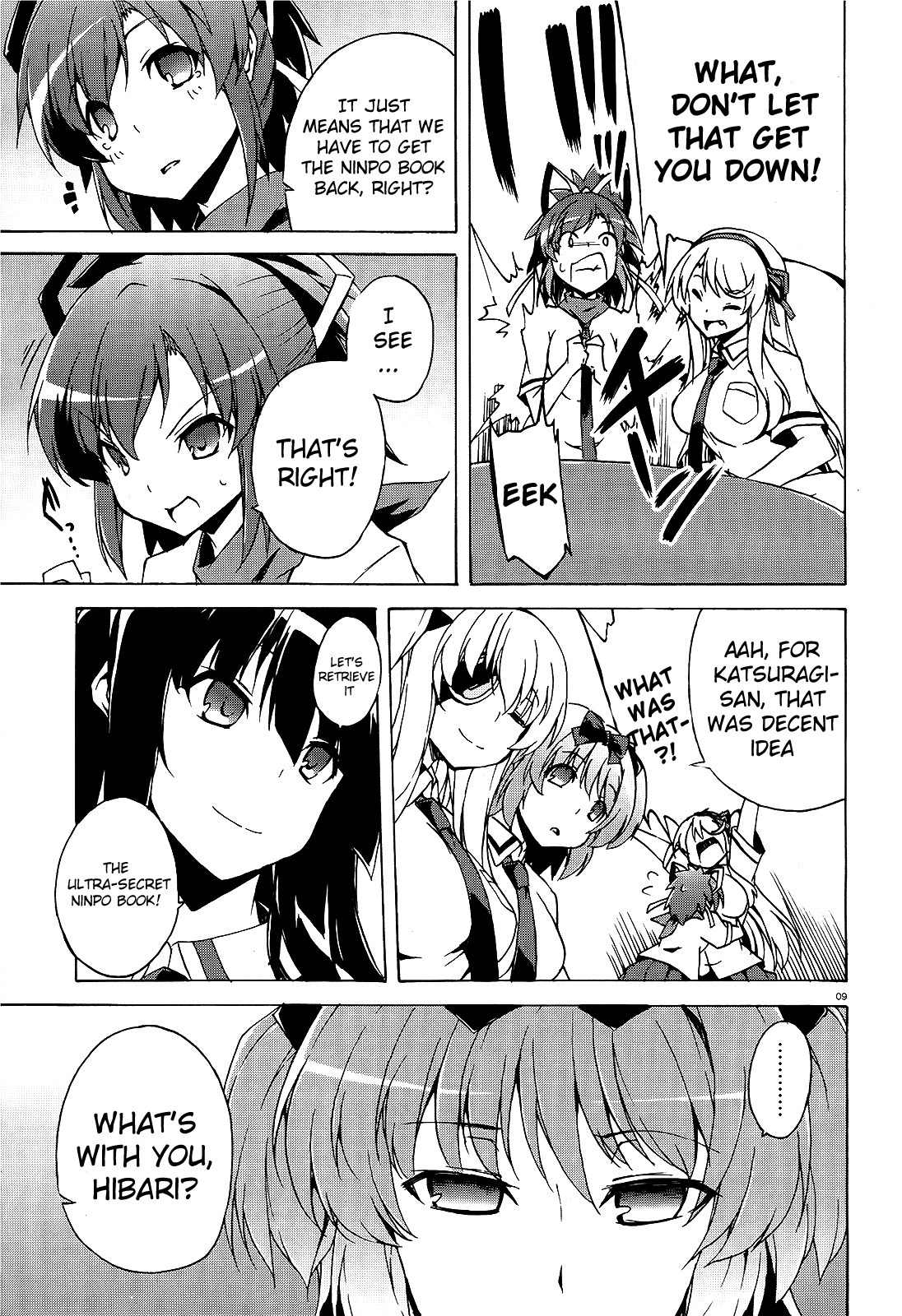 Senran Kagura – Shoujotachi no Shinei Chapter 14 - Page 9