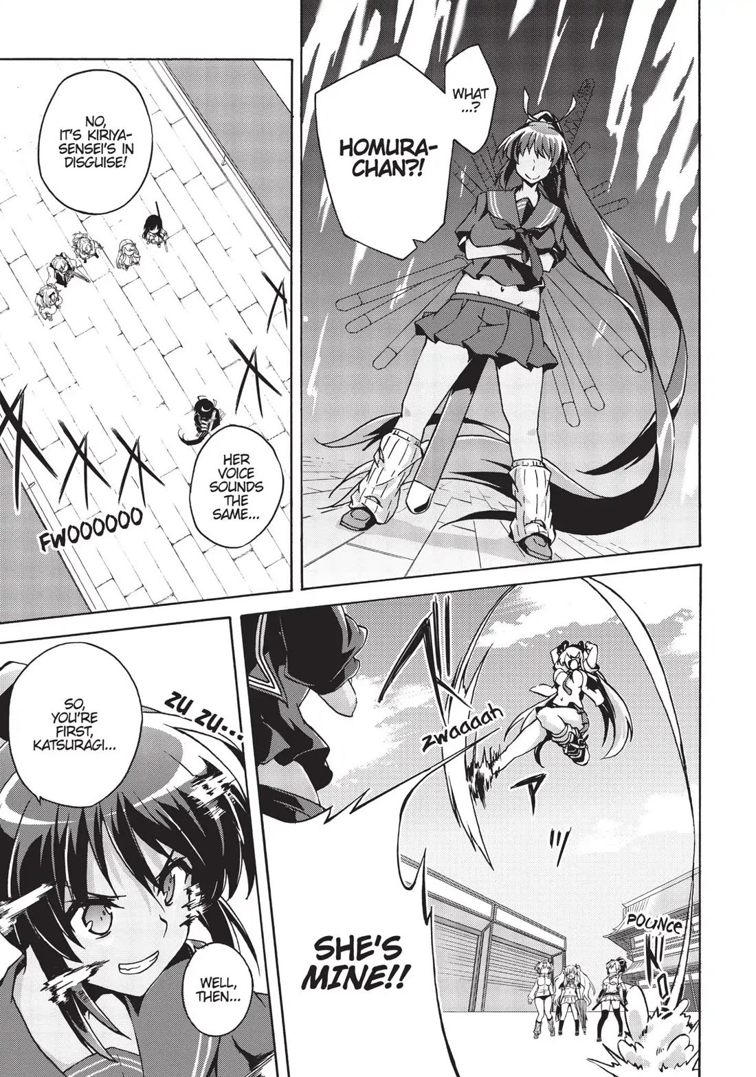 Senran Kagura – Shoujotachi no Shinei Chapter 15 - Page 19