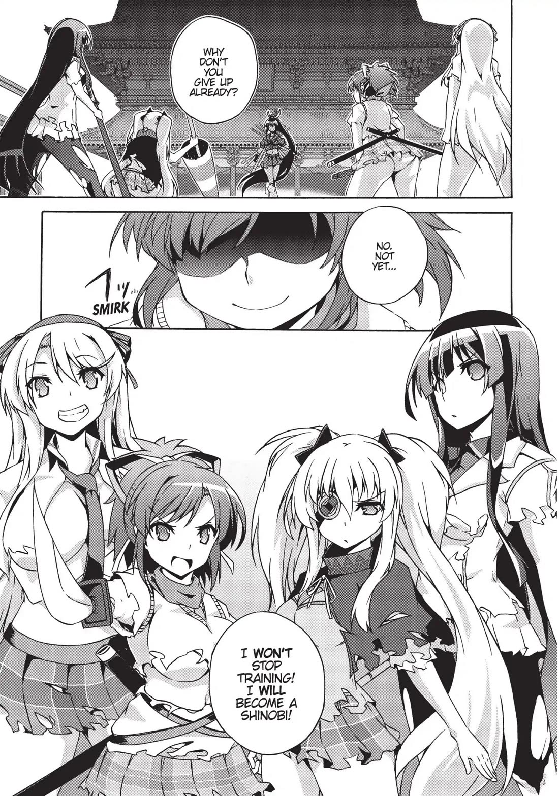 Senran Kagura – Shoujotachi no Shinei Chapter 15 - Page 25