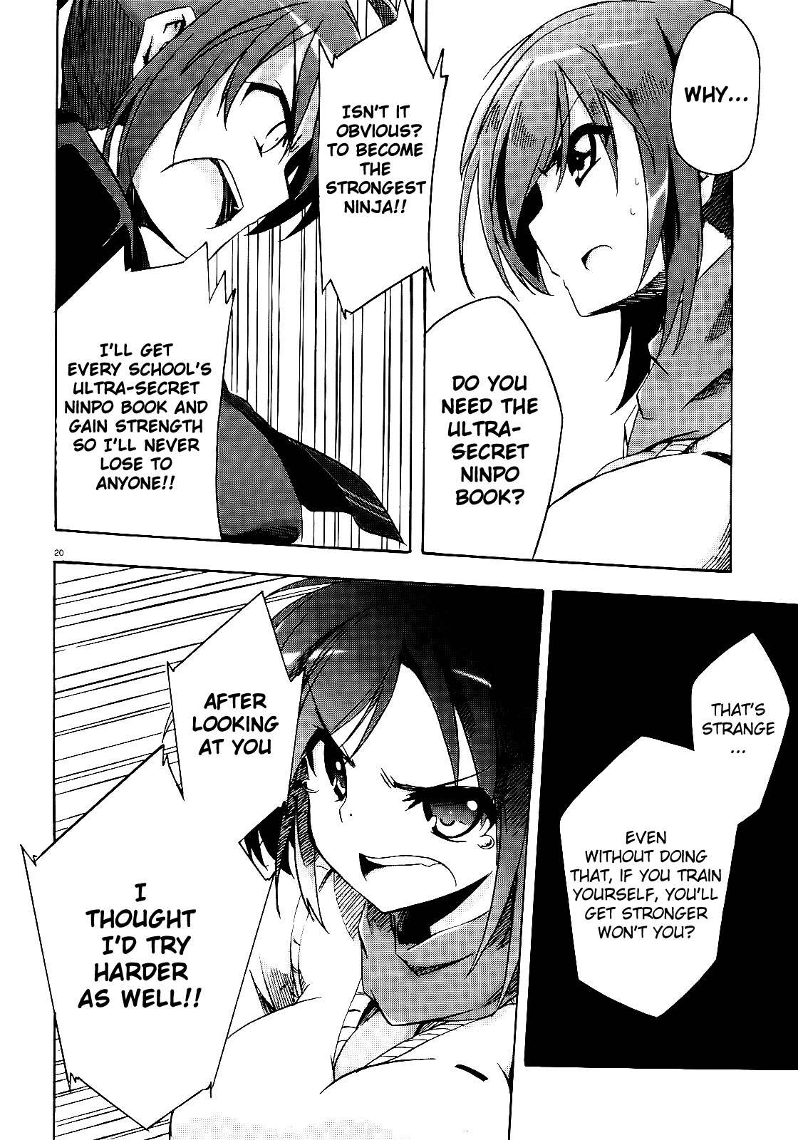 Senran Kagura – Shoujotachi no Shinei Chapter 2 - Page 20