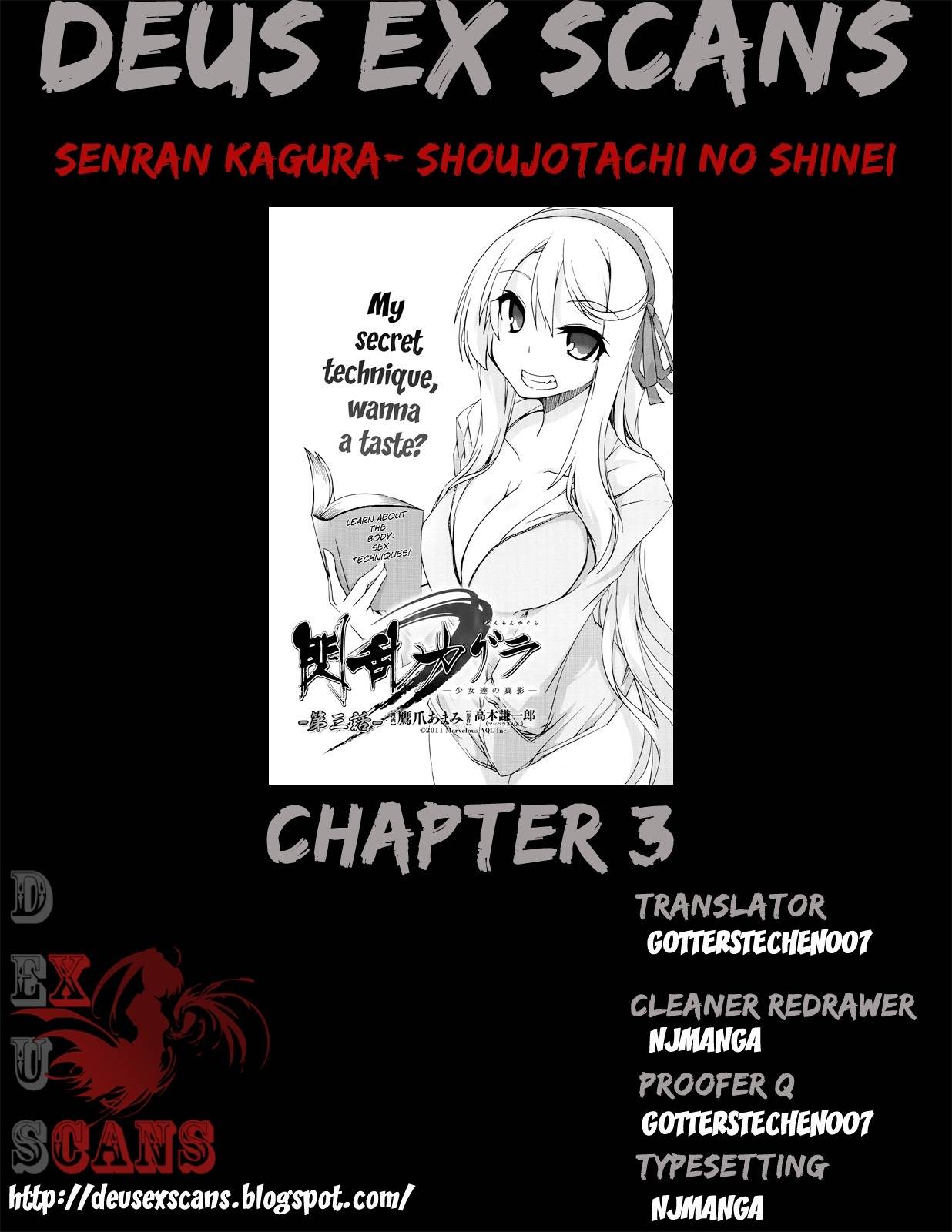 Senran Kagura – Shoujotachi no Shinei Chapter 3 - Page 25