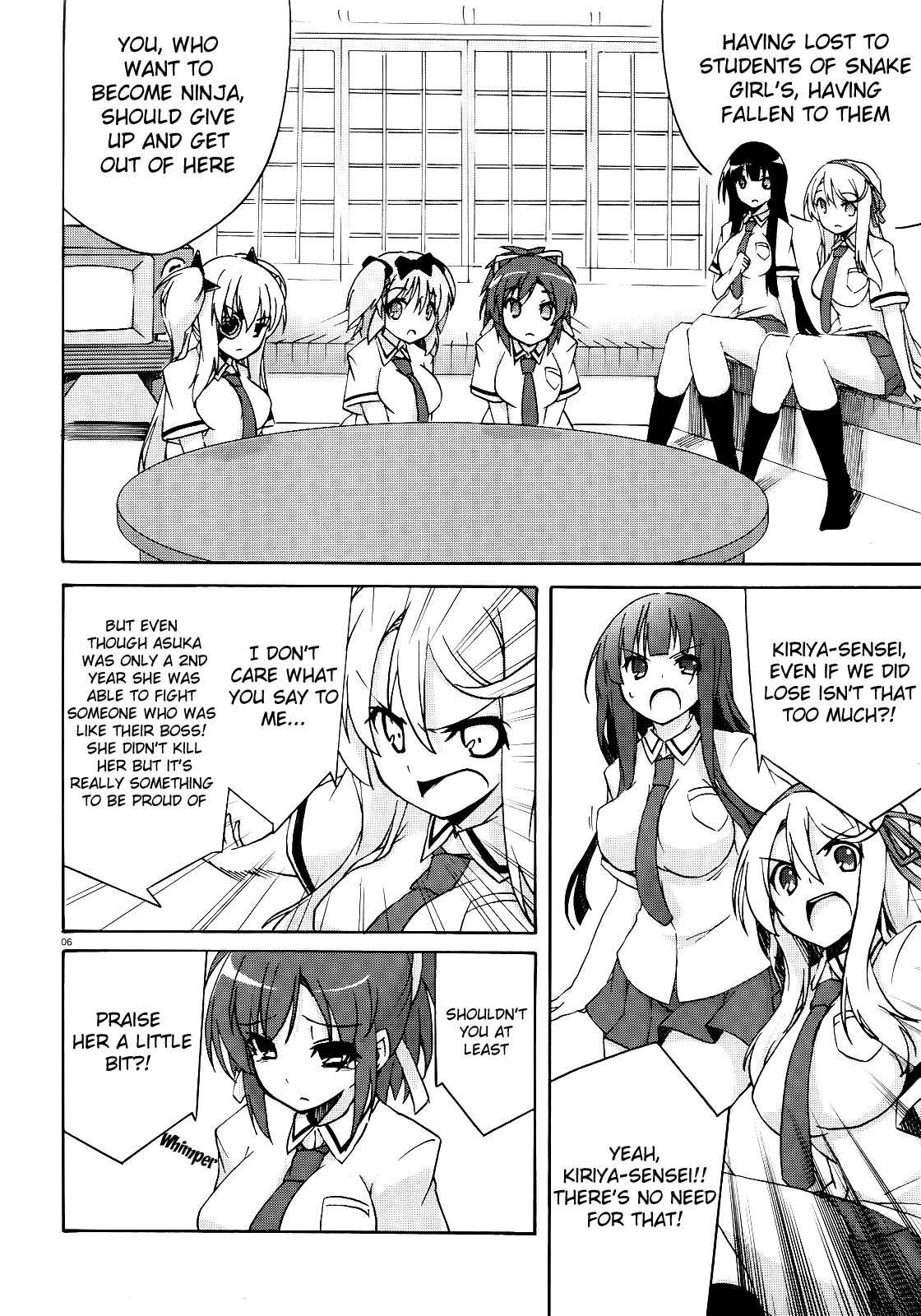 Senran Kagura – Shoujotachi no Shinei Chapter 3 - Page 6