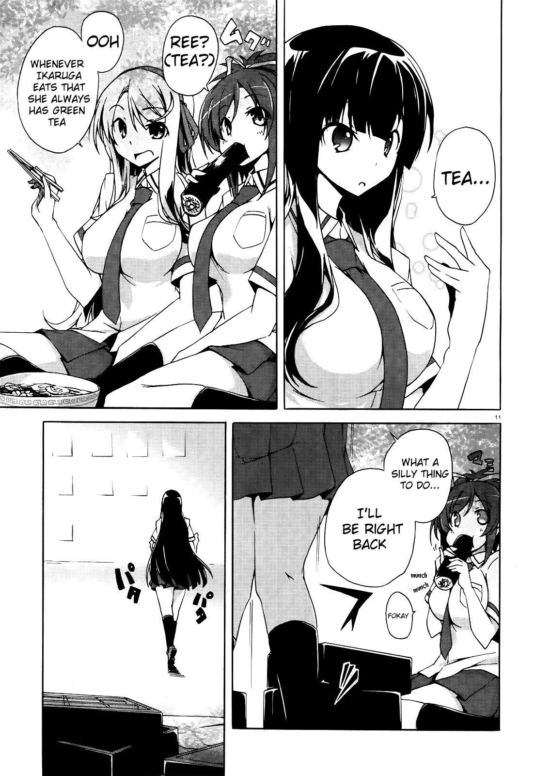 Senran Kagura – Shoujotachi no Shinei Chapter 4 - Page 11